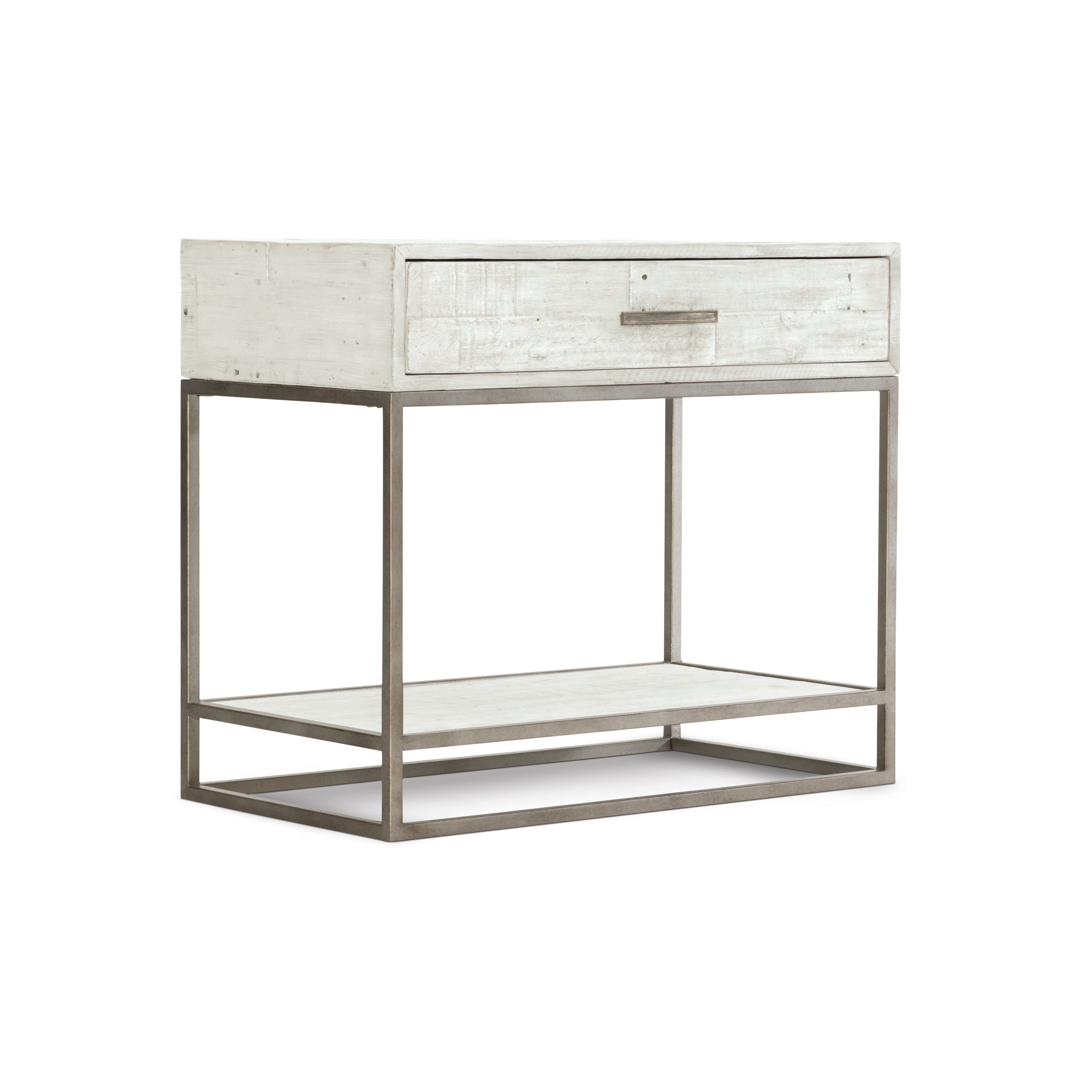 Alvar Nightstand in Brushed White by Bernhardt