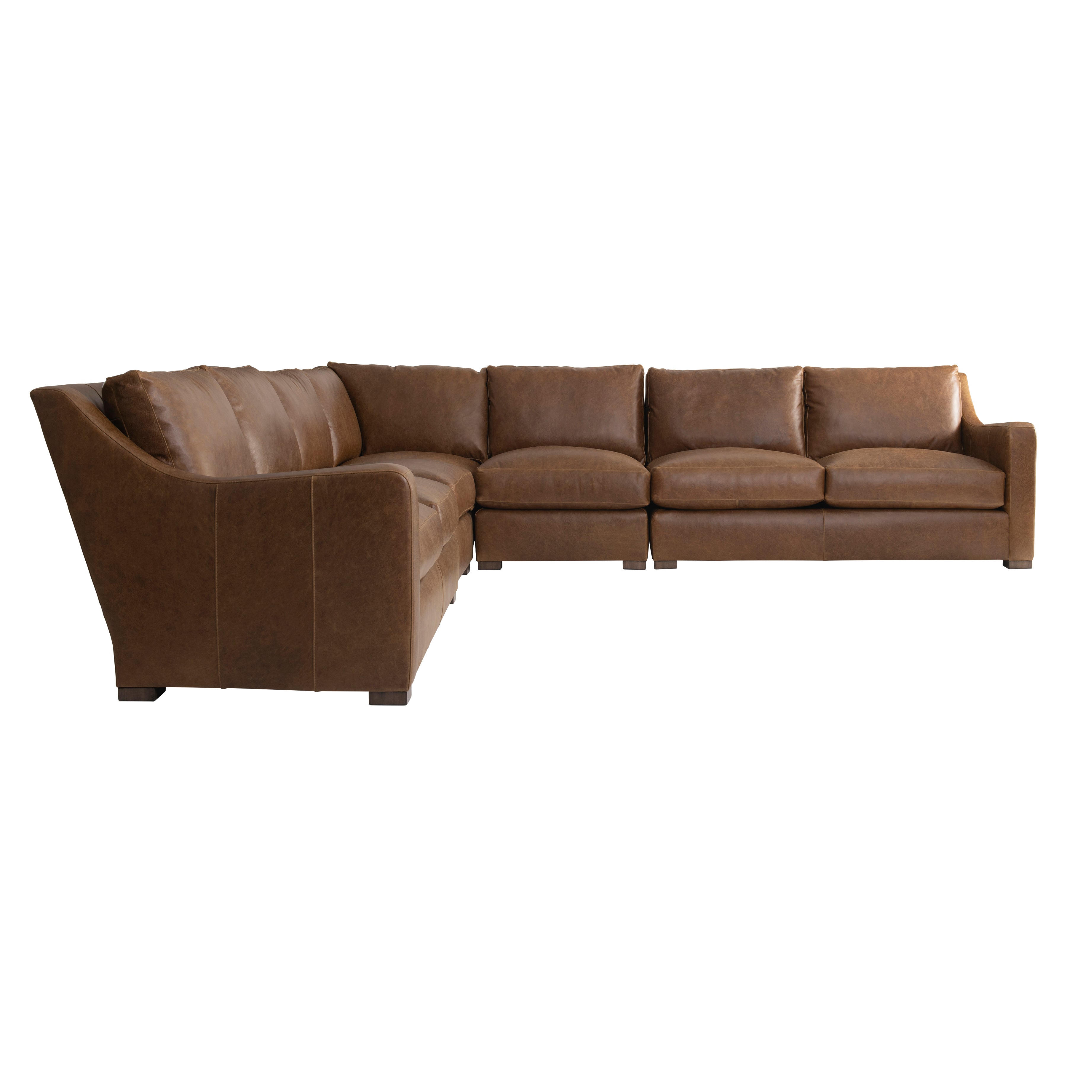 Ventura Leather Sectional by Bernhardt