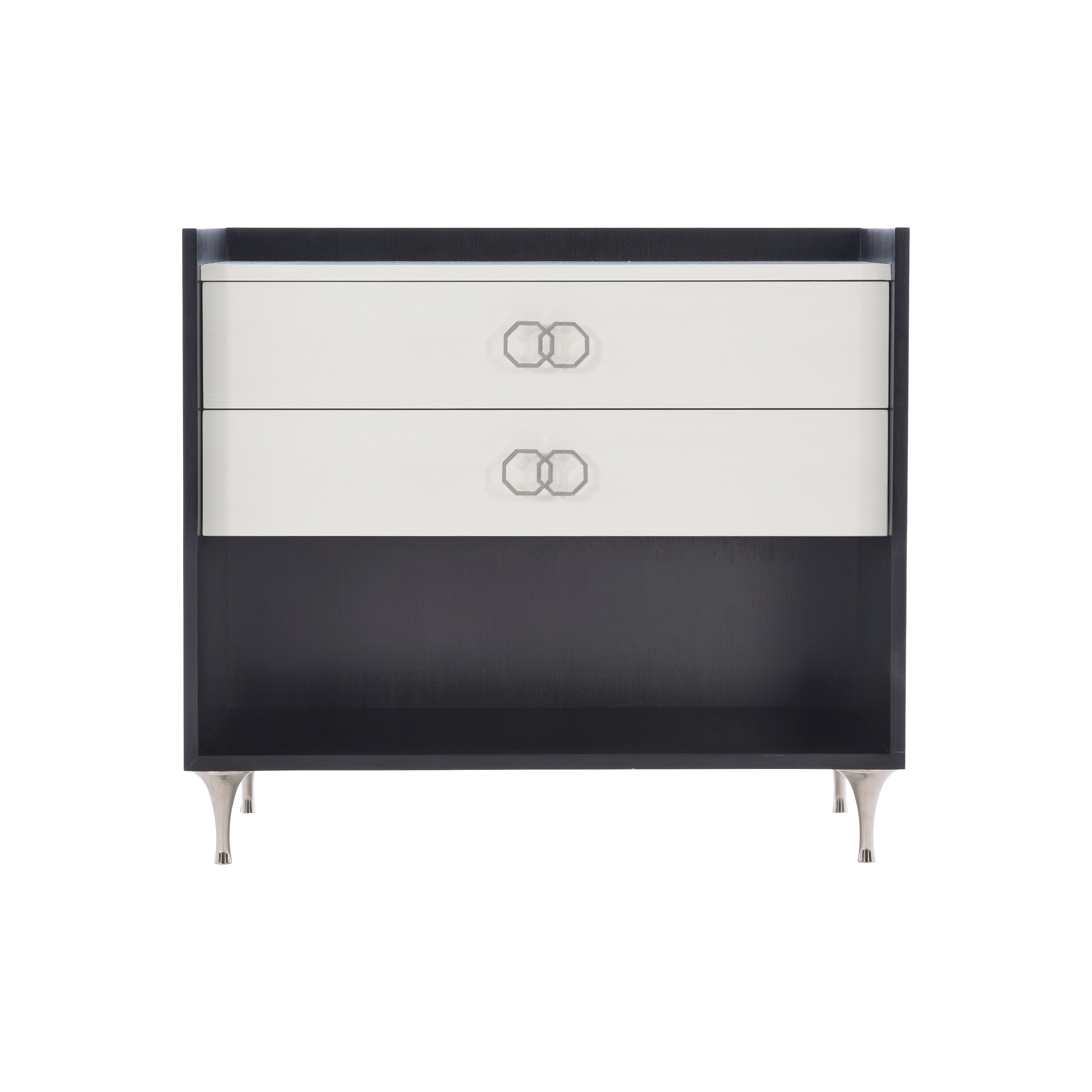 Silhouette 2-Drawer Nightstand by Bernhardt