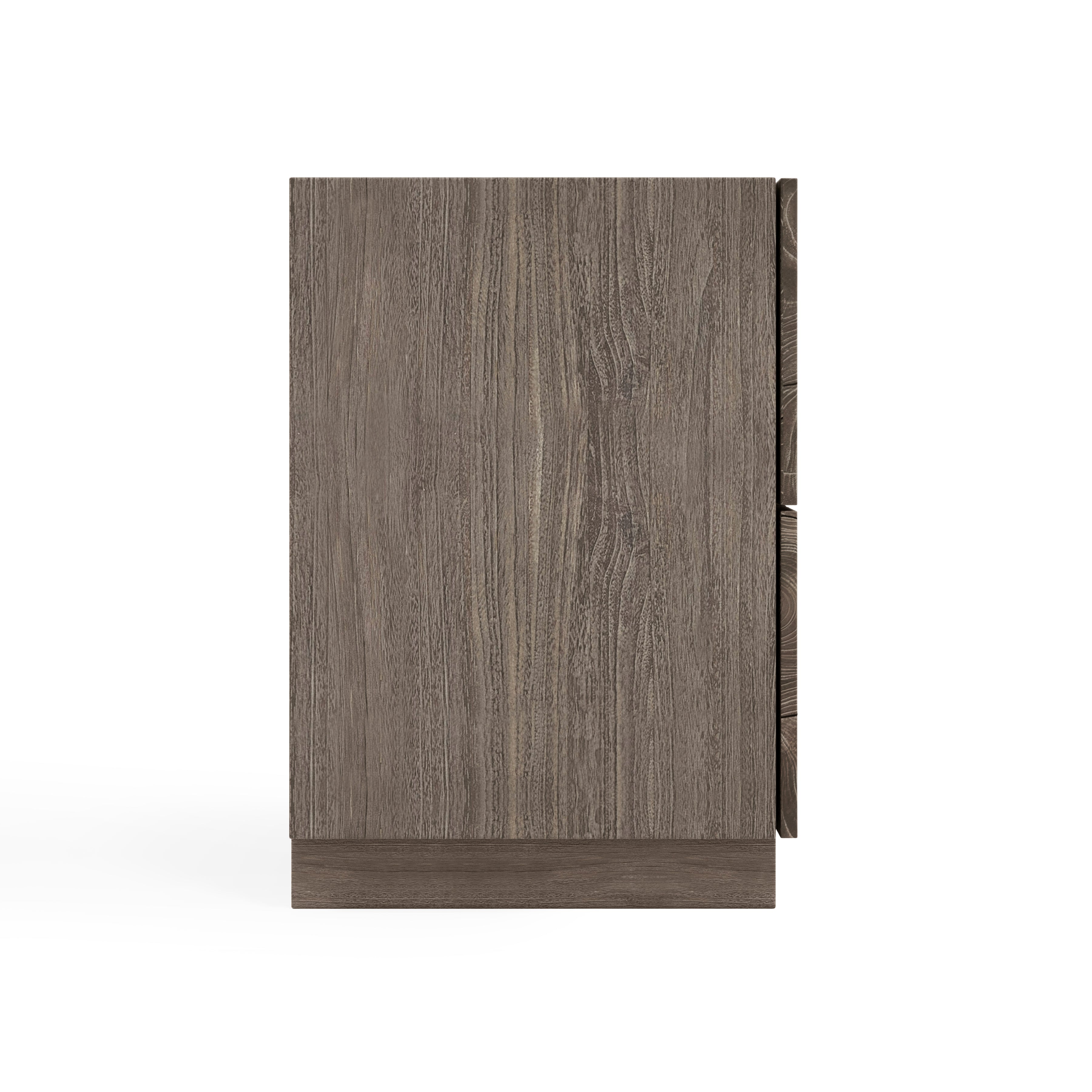 Calavaras Smoked Truffle Nightstand by Bernhardt
