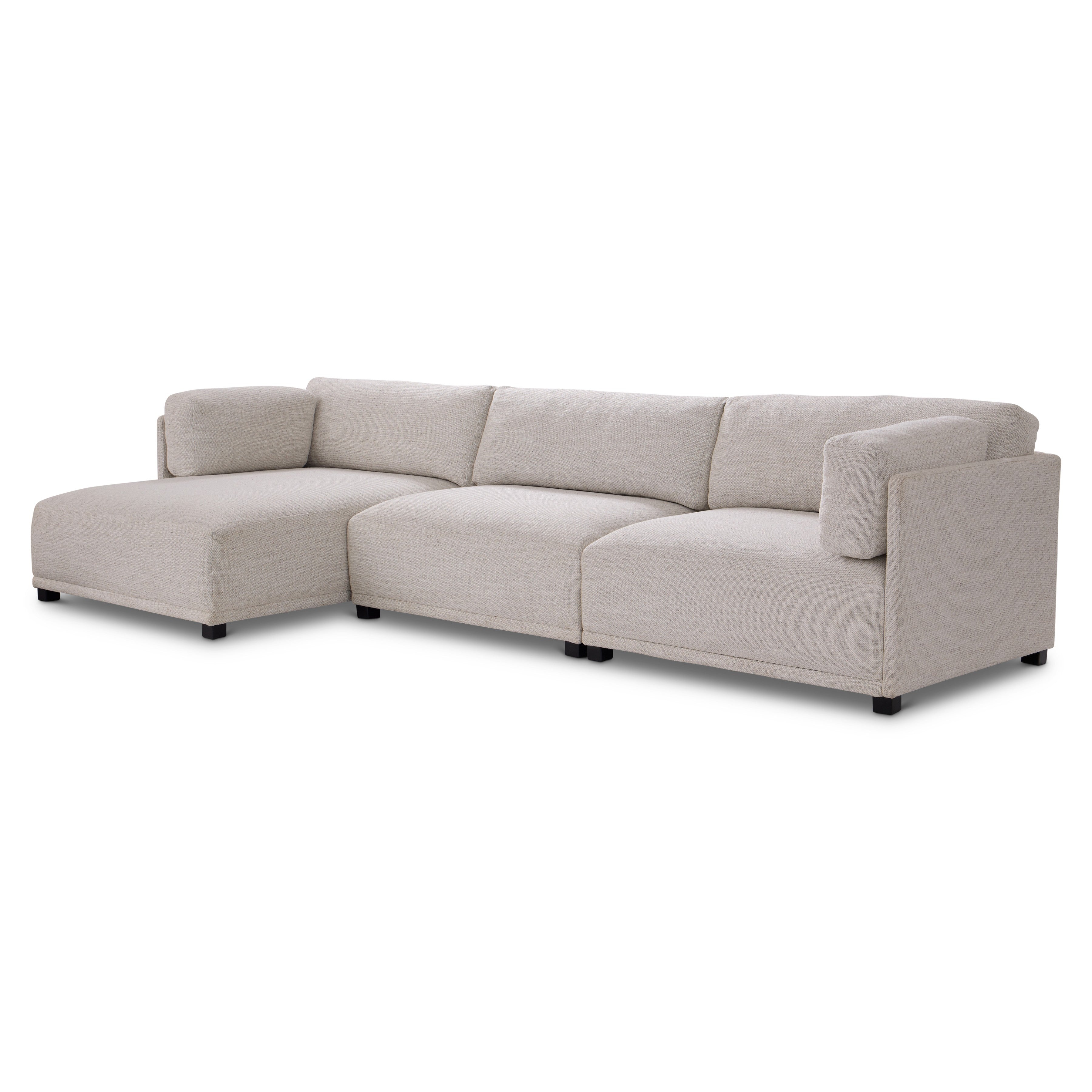 Parker 3 Piece Fabric Sectional by Bernhardt