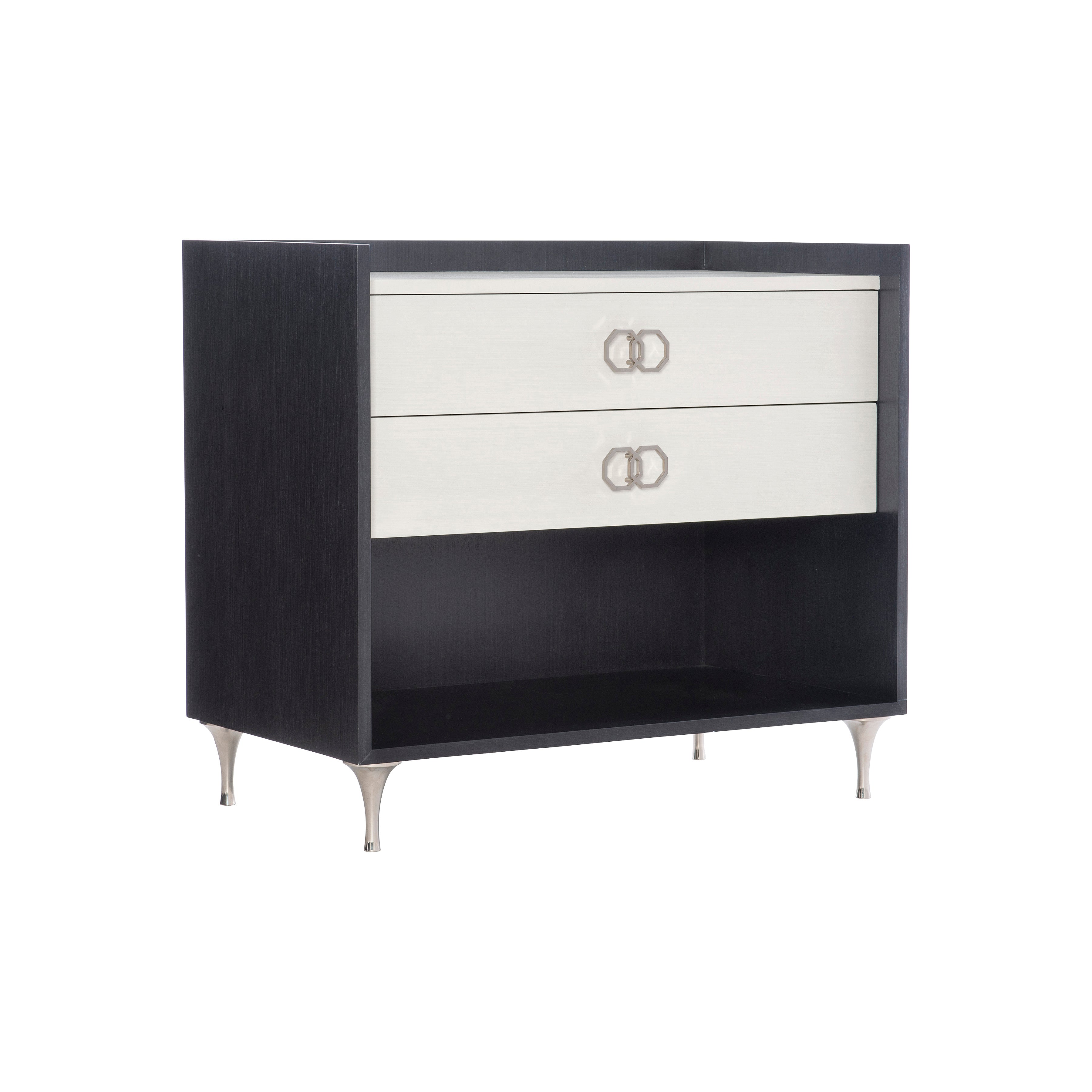 Silhouette 2-Drawer Nightstand by Bernhardt