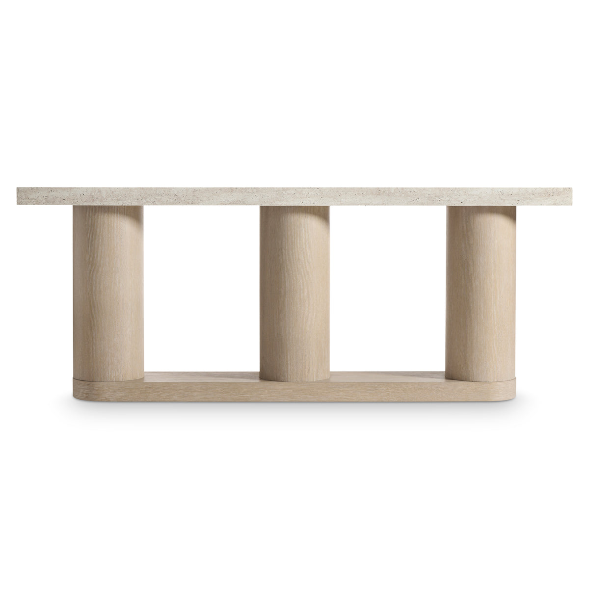 Asana Faux Stone Console Table by Bernhardt