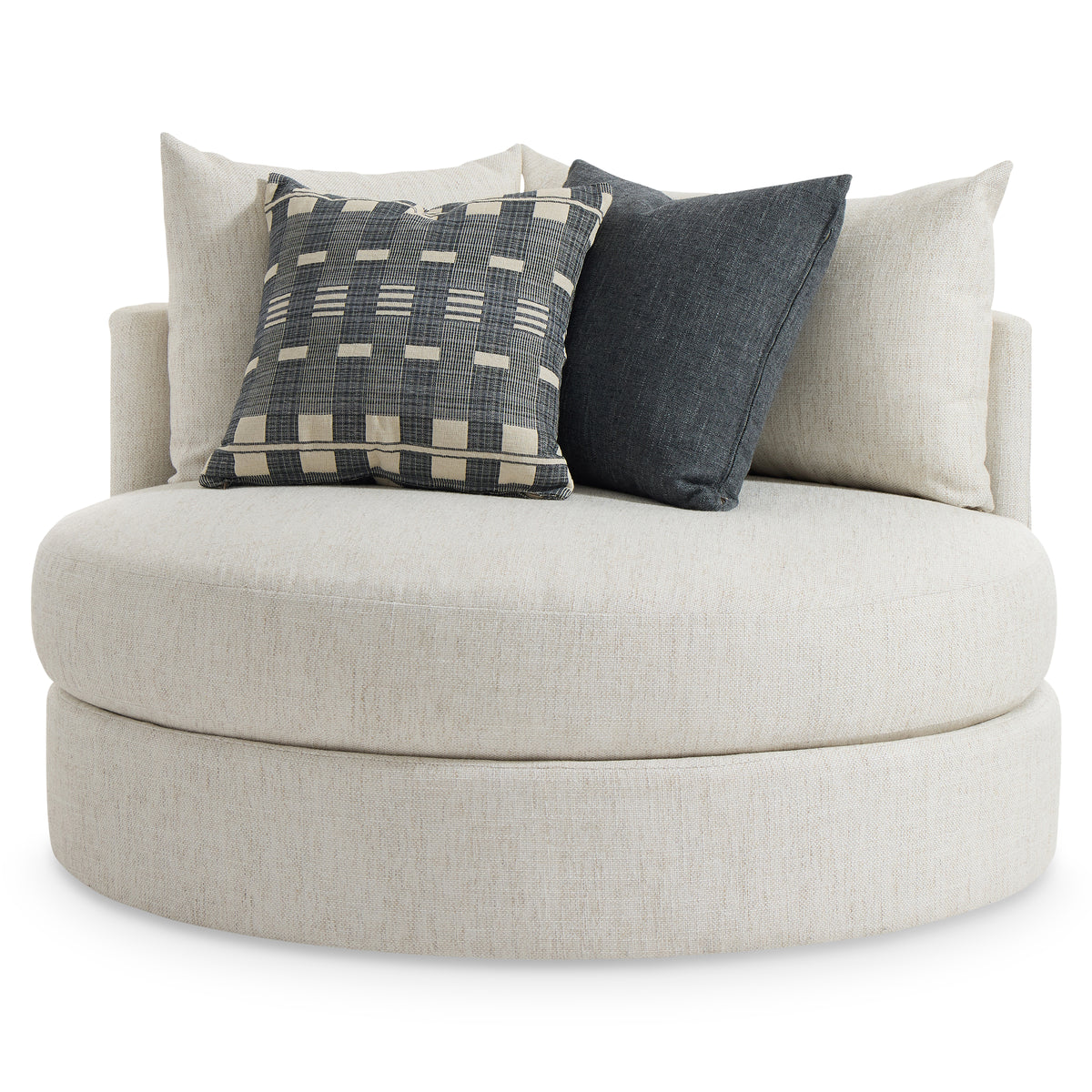 Ferris Fabric Swivel Chair by Bernhardt