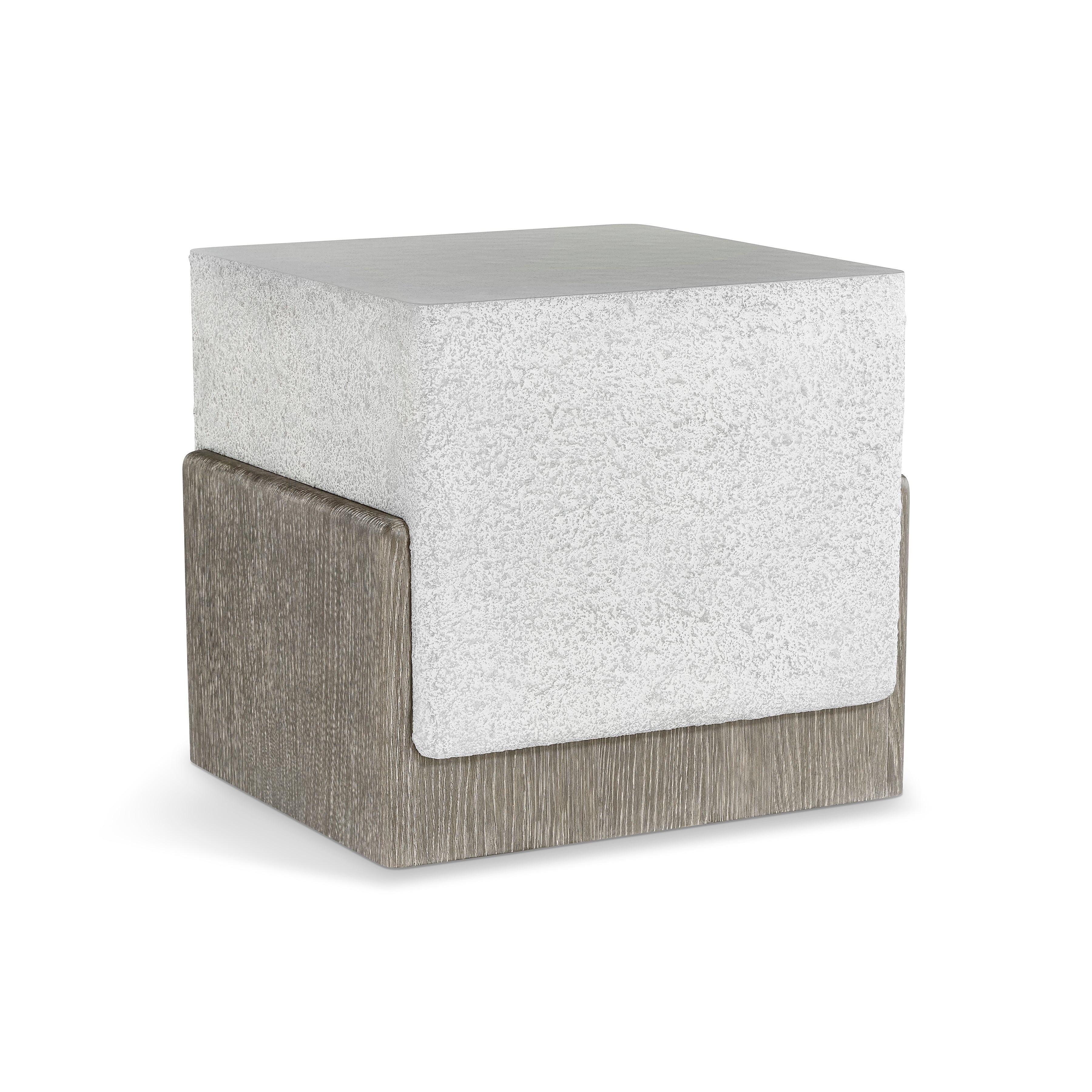 Monolith Square Side Table by Bernhardt