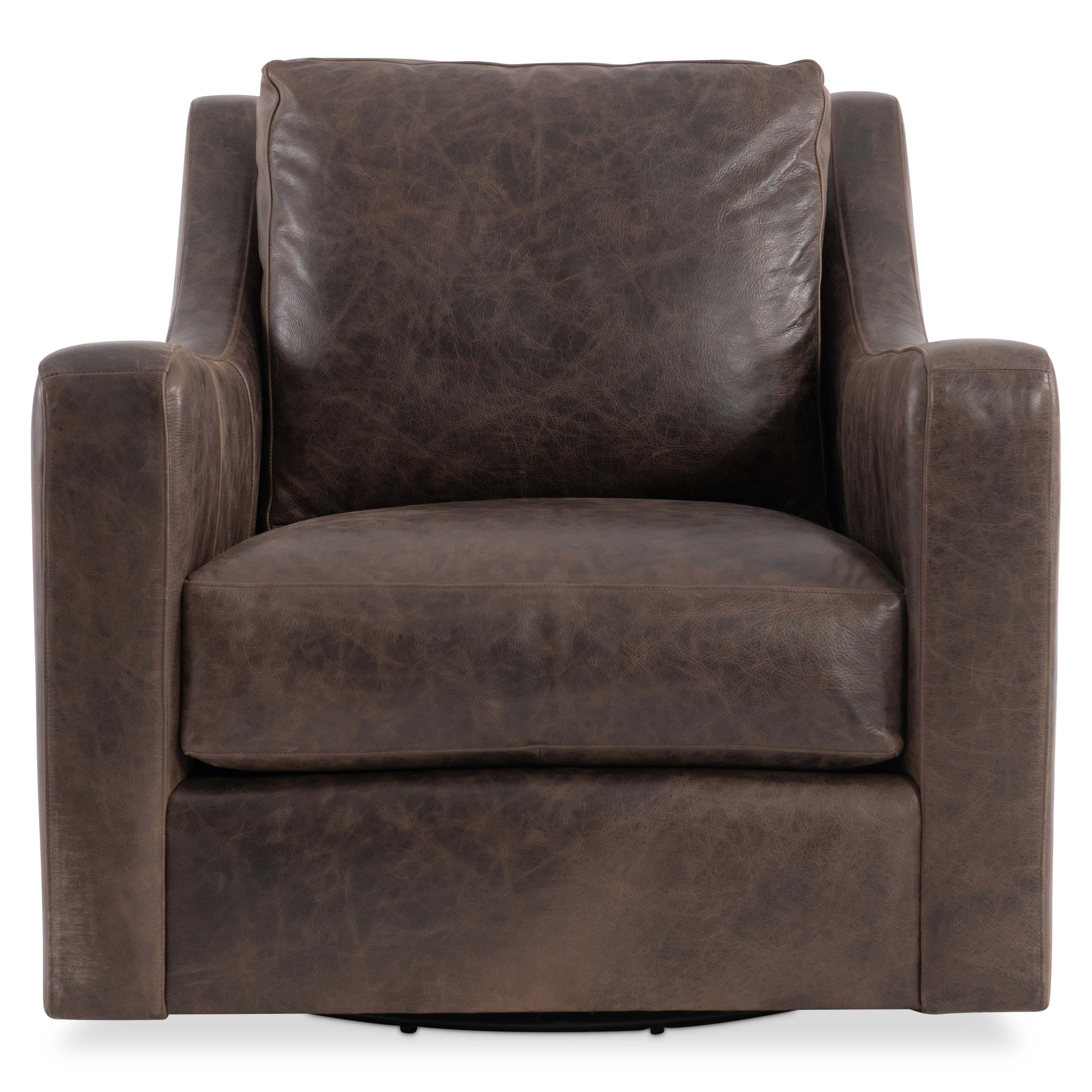 Ventura Leather Swivel Chair by Bernhardt