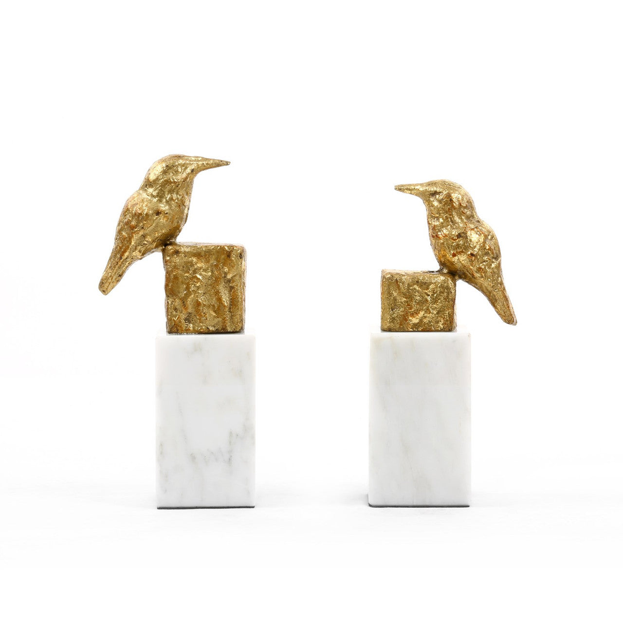 Finch Statue - Set of 2