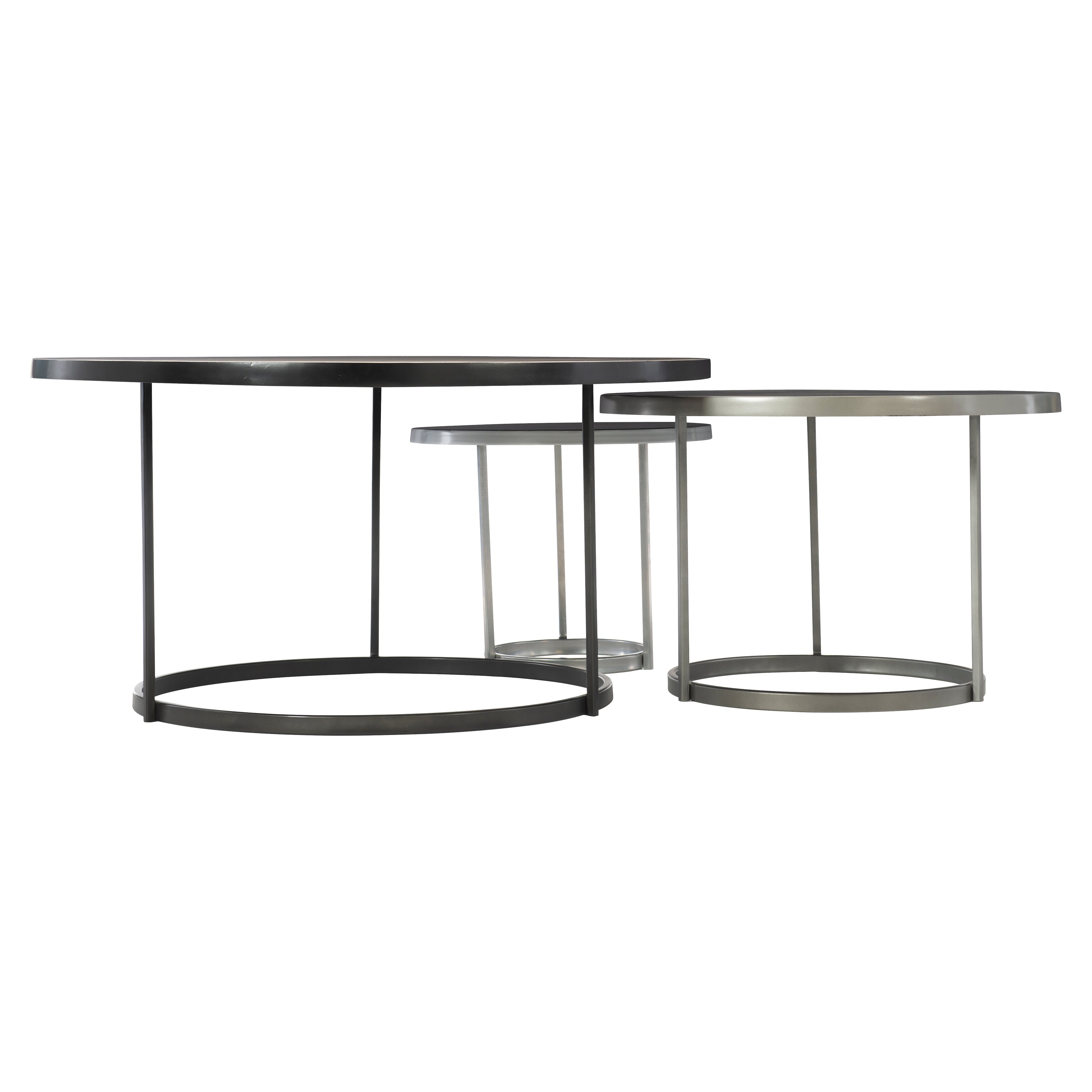 Bonfield Black Cocktail Table by Bernhardt