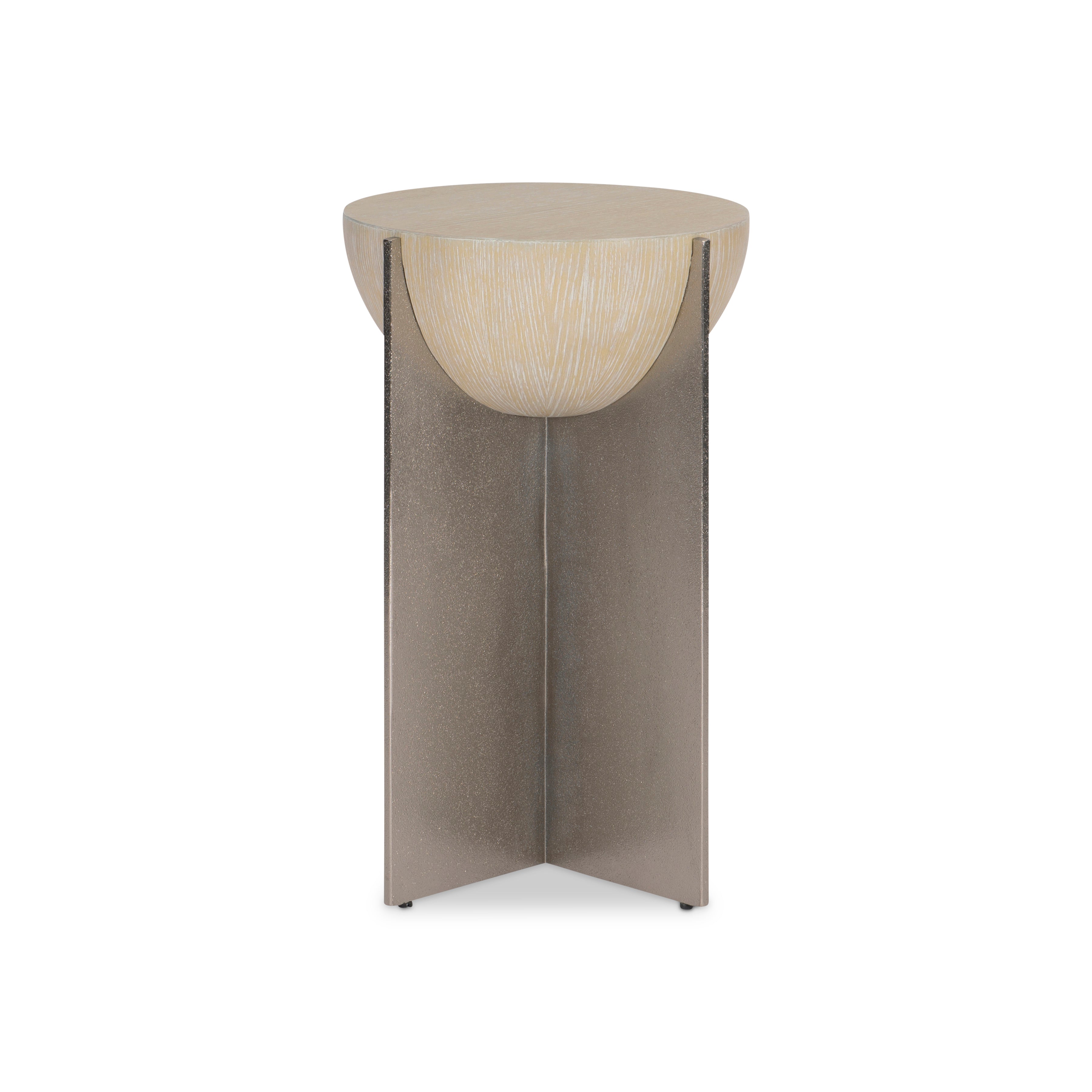 Solaria Aluminum Base Accent Table by Bernhardt