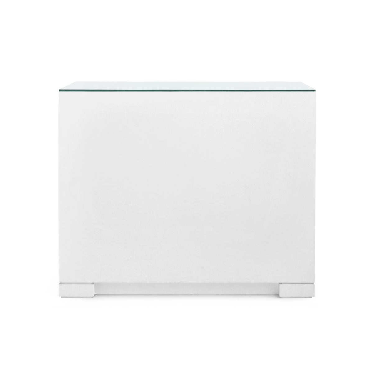 Frances 6-Drawer with Glass Top