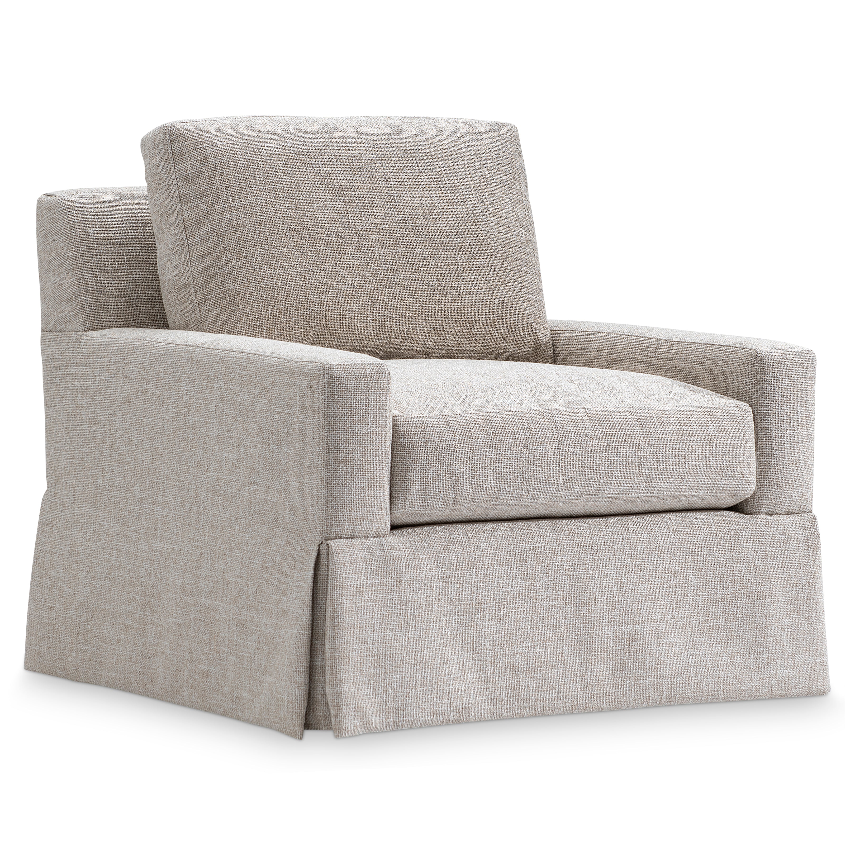 Sutton Fabric Swivel Chair by Bernhardt