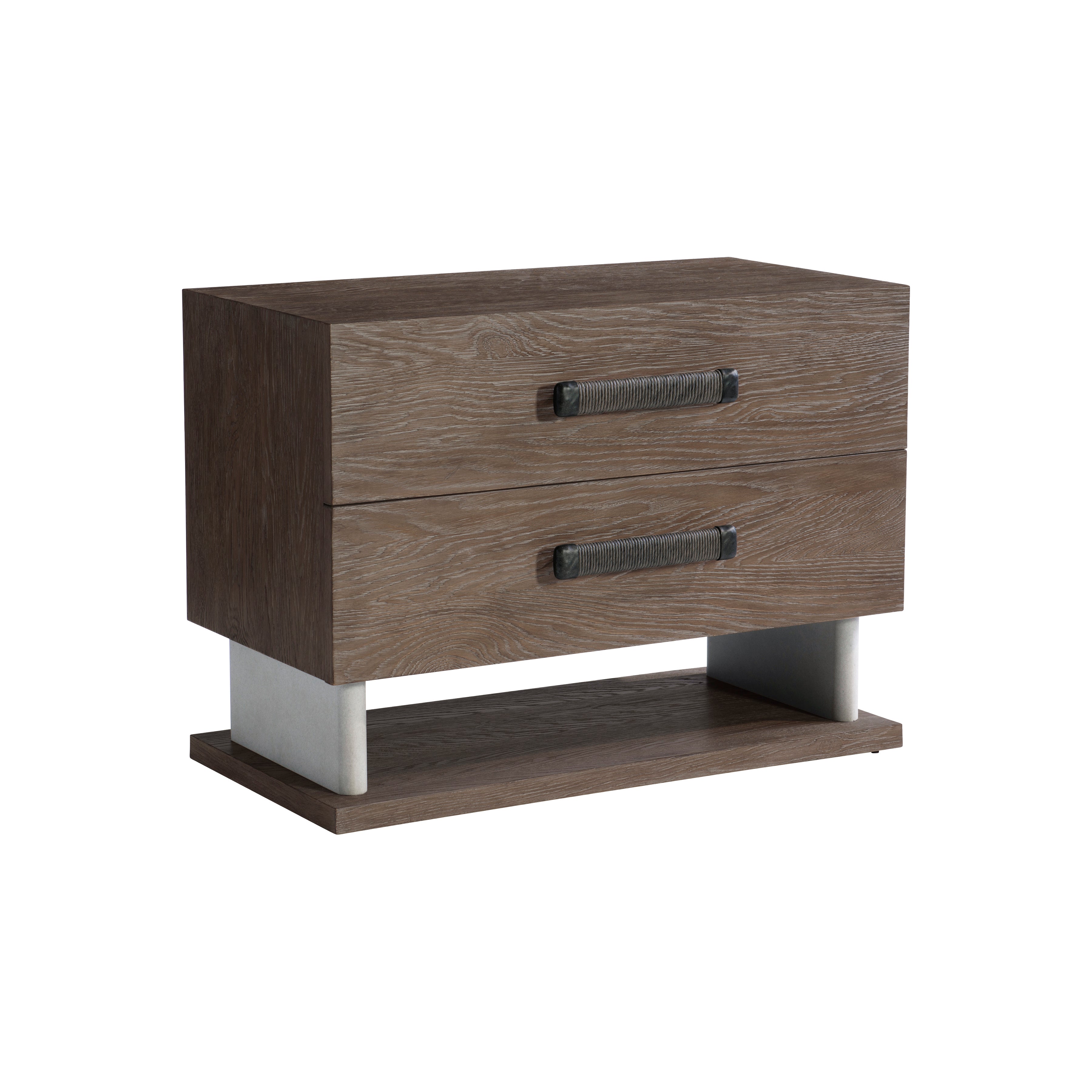 Casa Paros Nightstand with Panel Base by Bernhardt