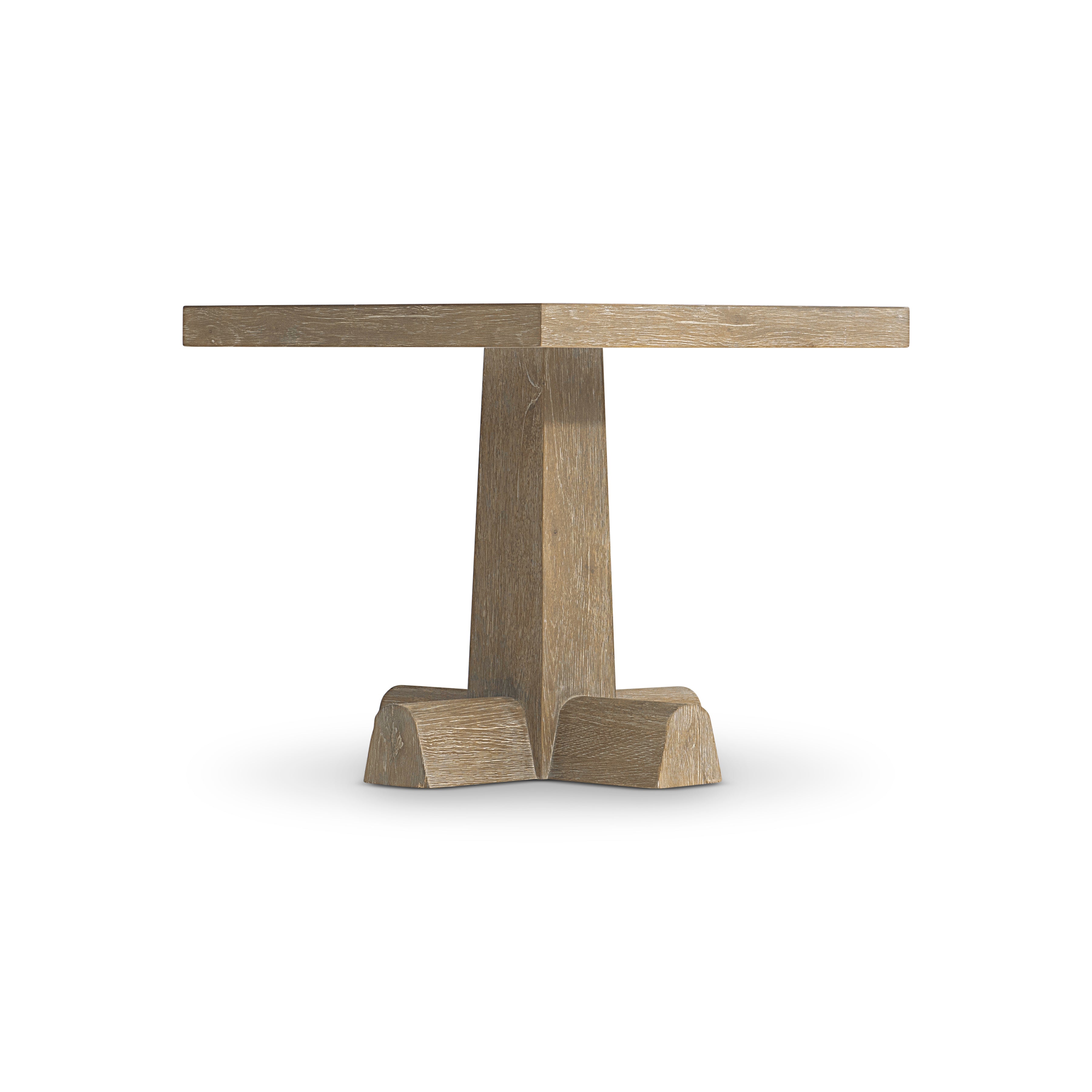 Tribeca Side Table with Pedestal Base by Bernhardt