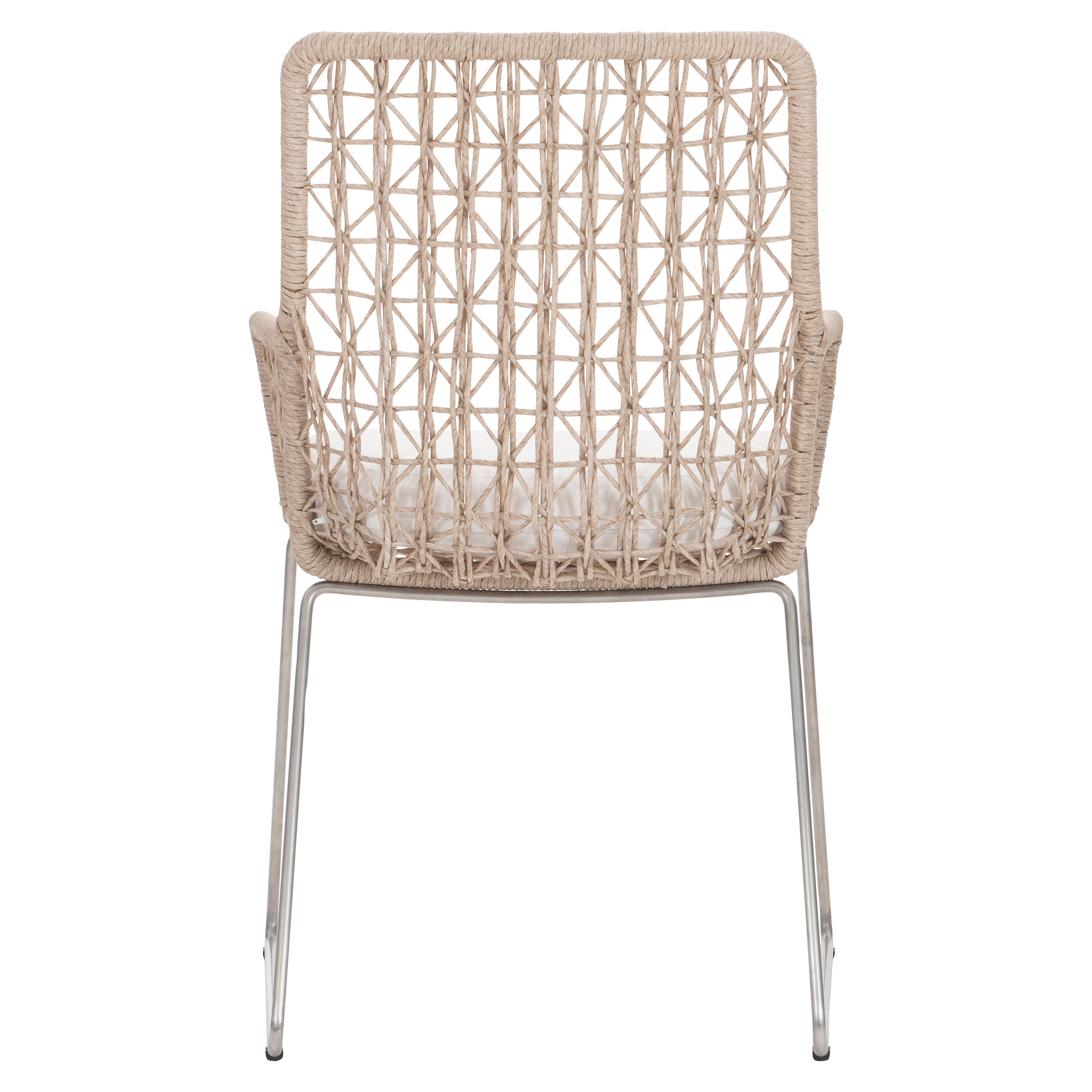 Carmel Outdoor Arm Chair with Seat Pad by Bernhardt