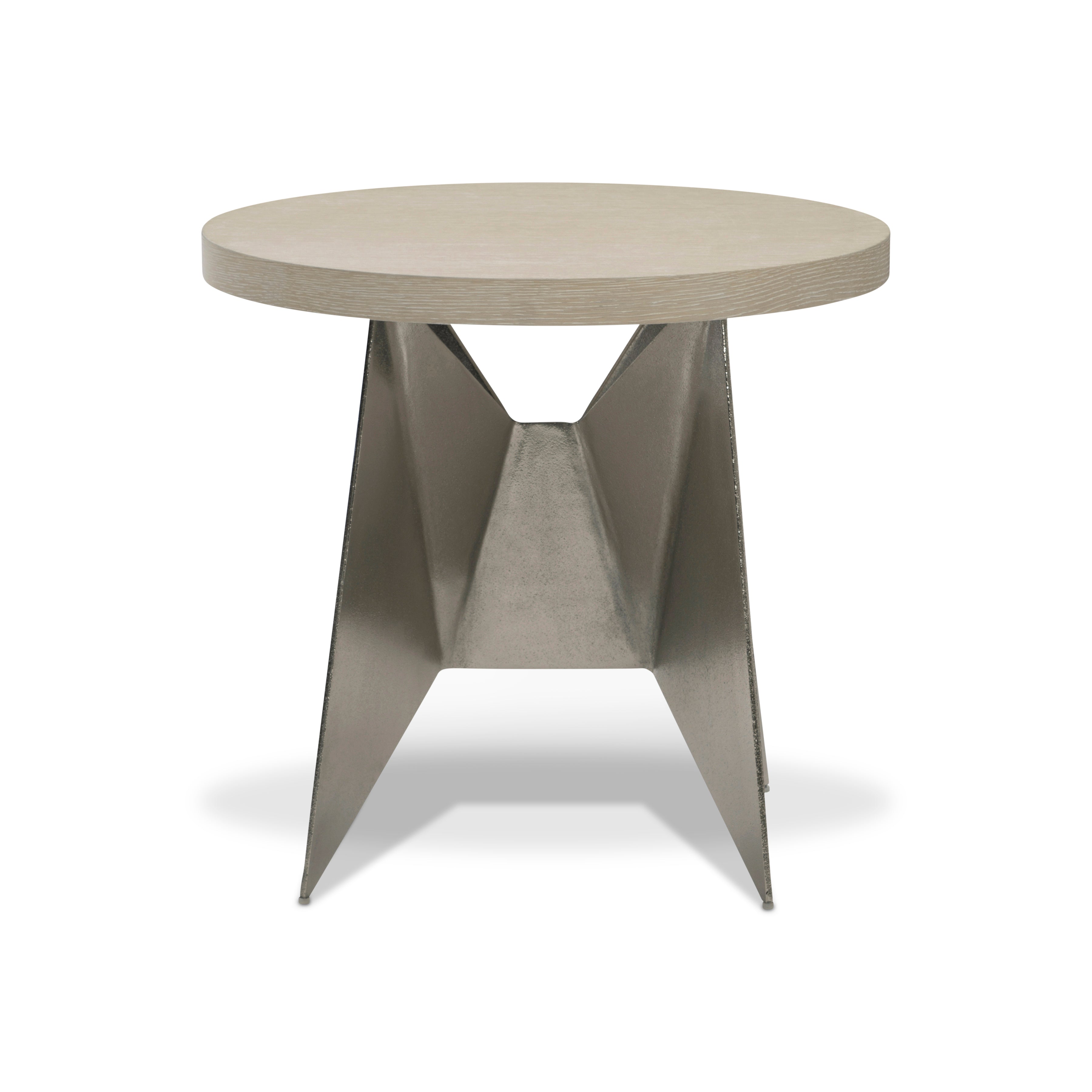 Solaria Round Side Table by Bernhardt