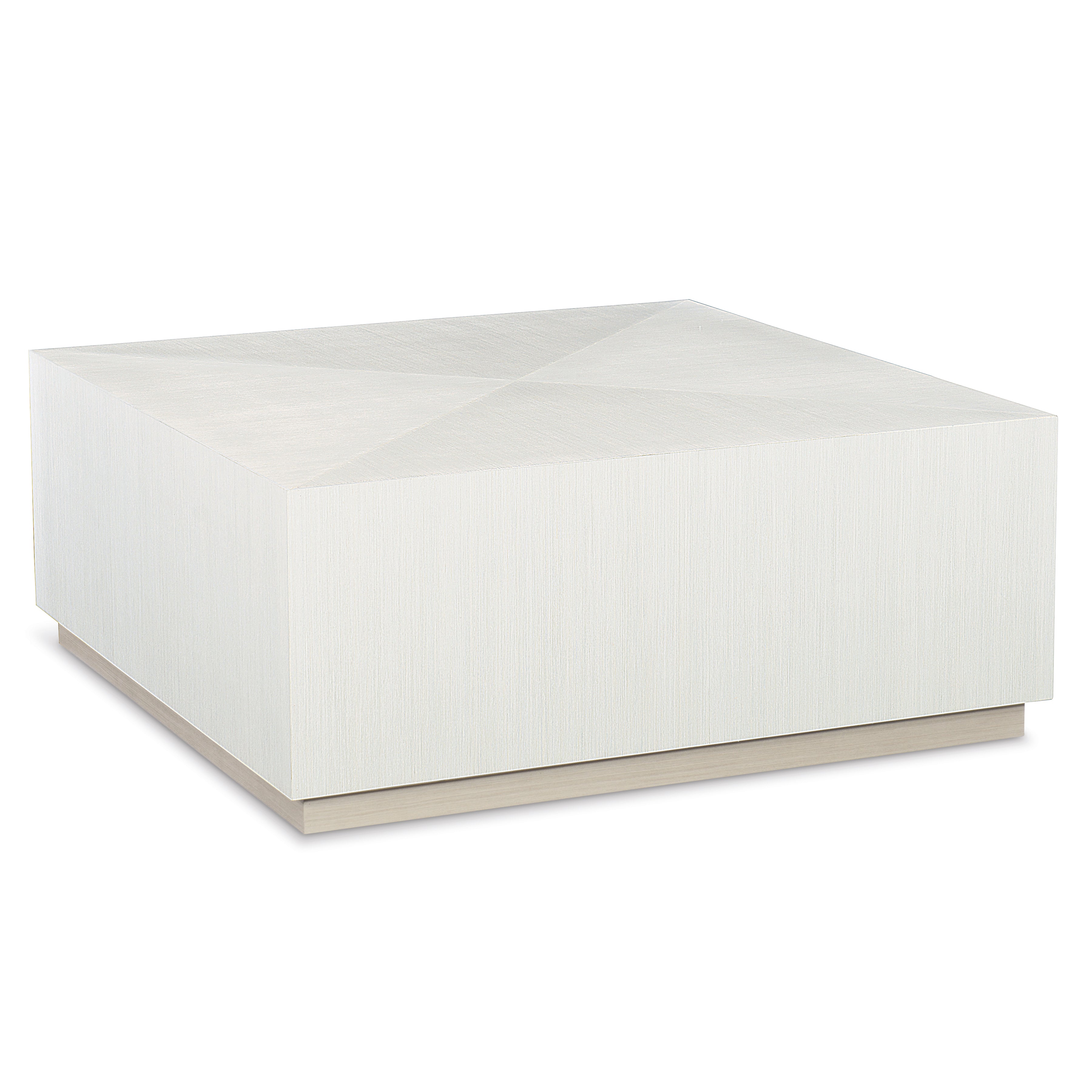 Axiom Square Cocktail Table by Bernhardt