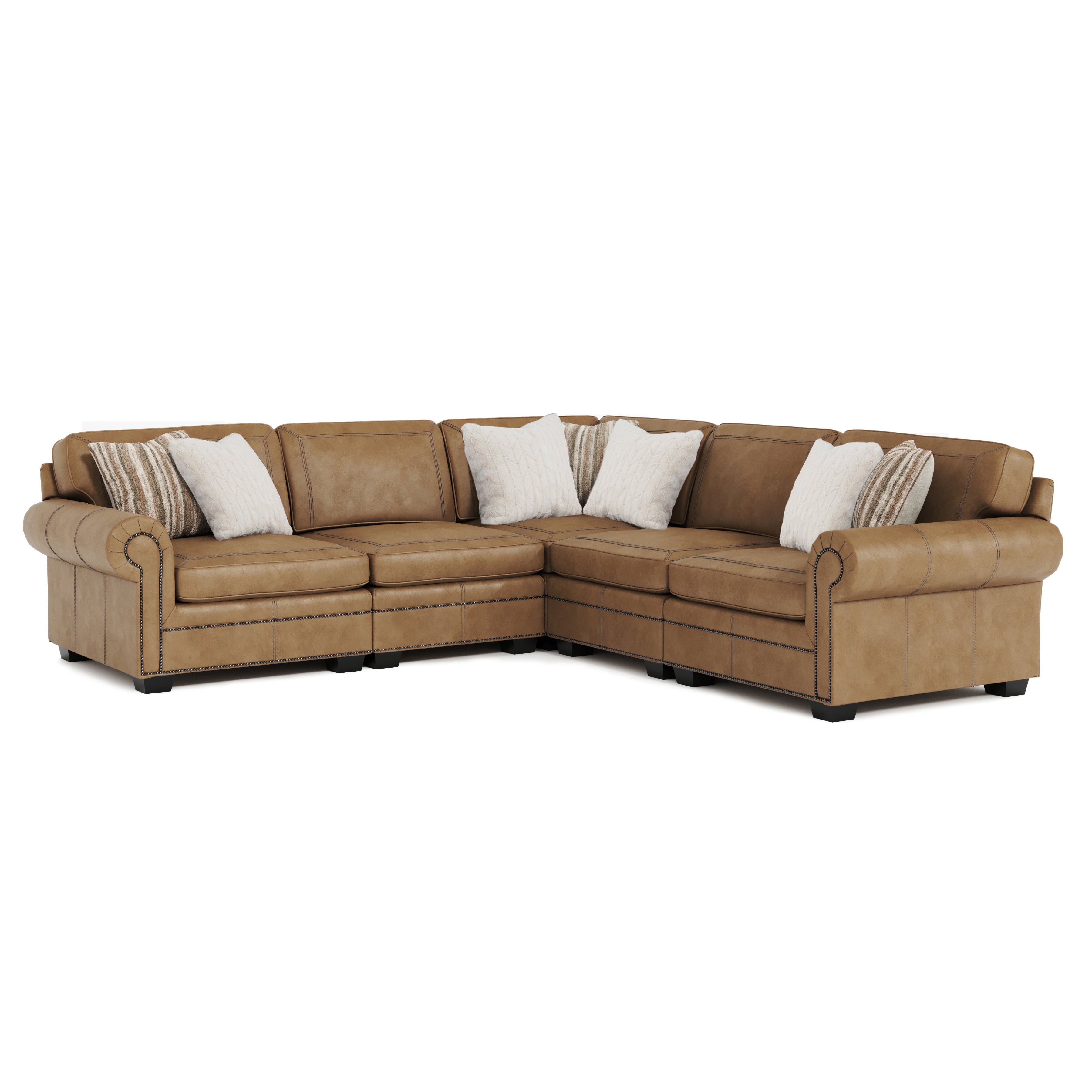 Grandview Leather Sectional by Bernhardt