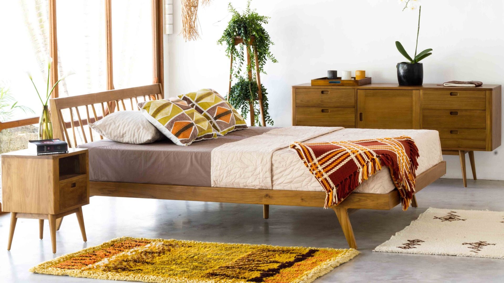 Fifties Bed Set Special - Danish Honey Bed Sets Harmonia Living , Black Friday Sale Harmonia Living Furniture Sale, Old Bones Co, Mid Century Furniture Sale, Four Hands Furniture, Black Friday Sale Fifties Bed Set Special - Danish Honey,Gus Sale, Perigold Fifties Bed Set Special - Danish Honey Bed Sets Black Friday Sale , Perigold Sale Fifties Bed Set Special - Danish Honey,Fifties Bed Set Special - Danish Honey Lulu and Georgia, Burke Decor Sale Fifties Bed Set Special - Danish Honey, www.oldbonesco.com