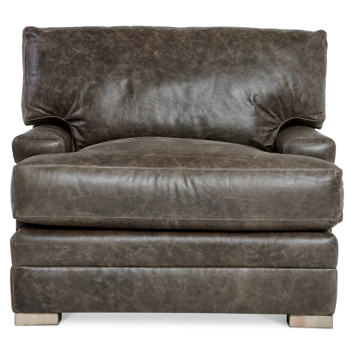 Burnham Leather Chair by Bernhardt