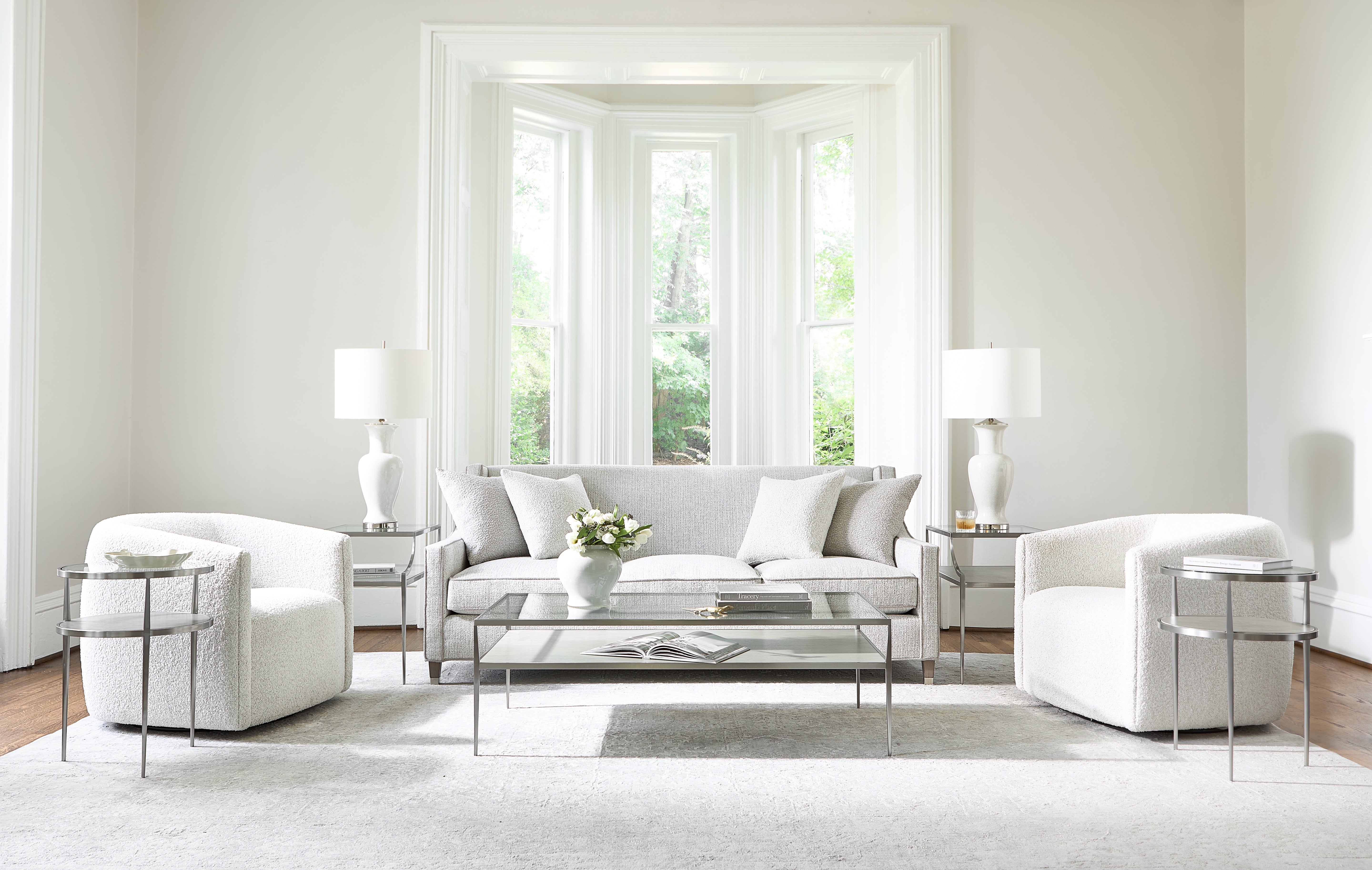 Cornelia Glass Cocktail Table by Bernhardt