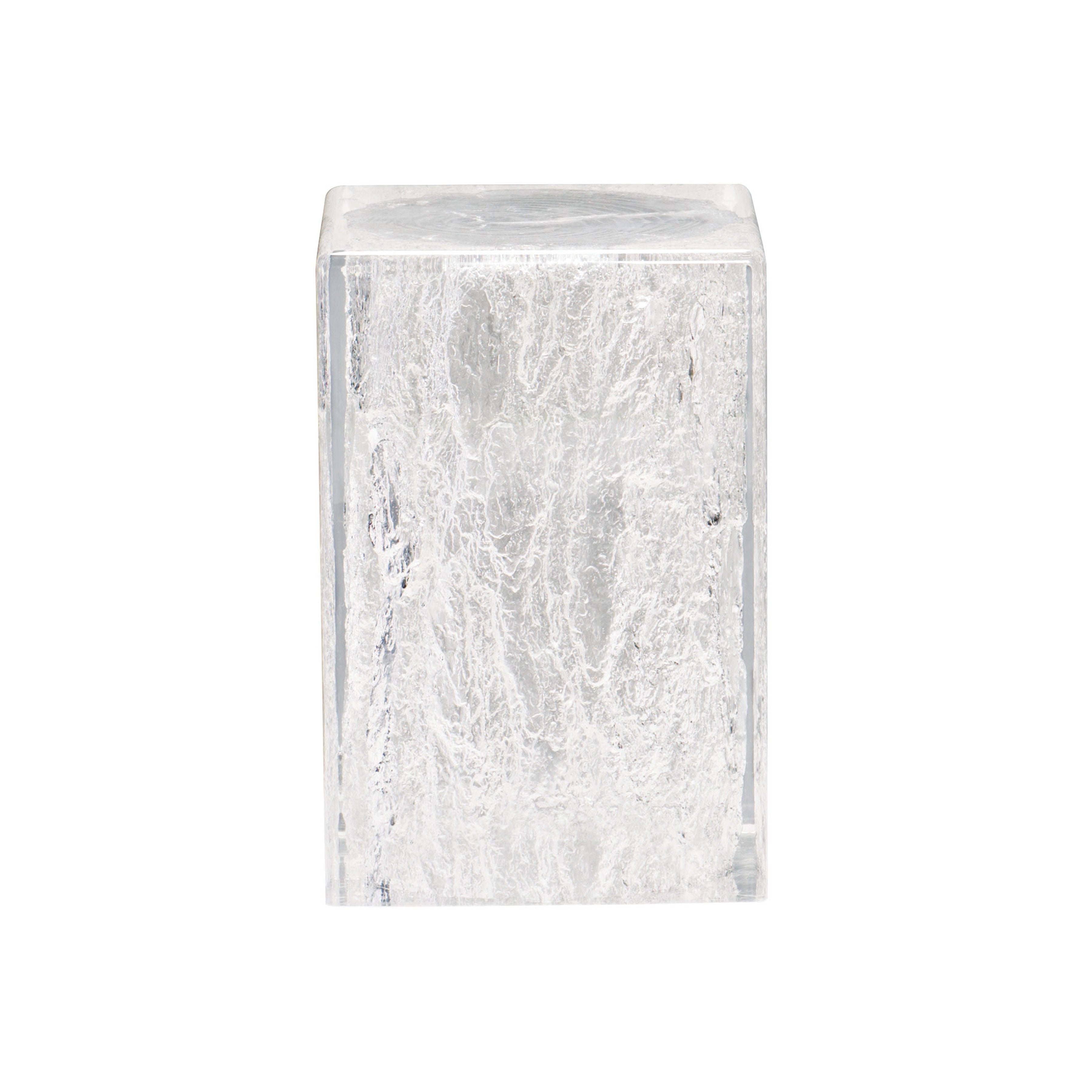 Arctic Chairside Table by Bernhardt