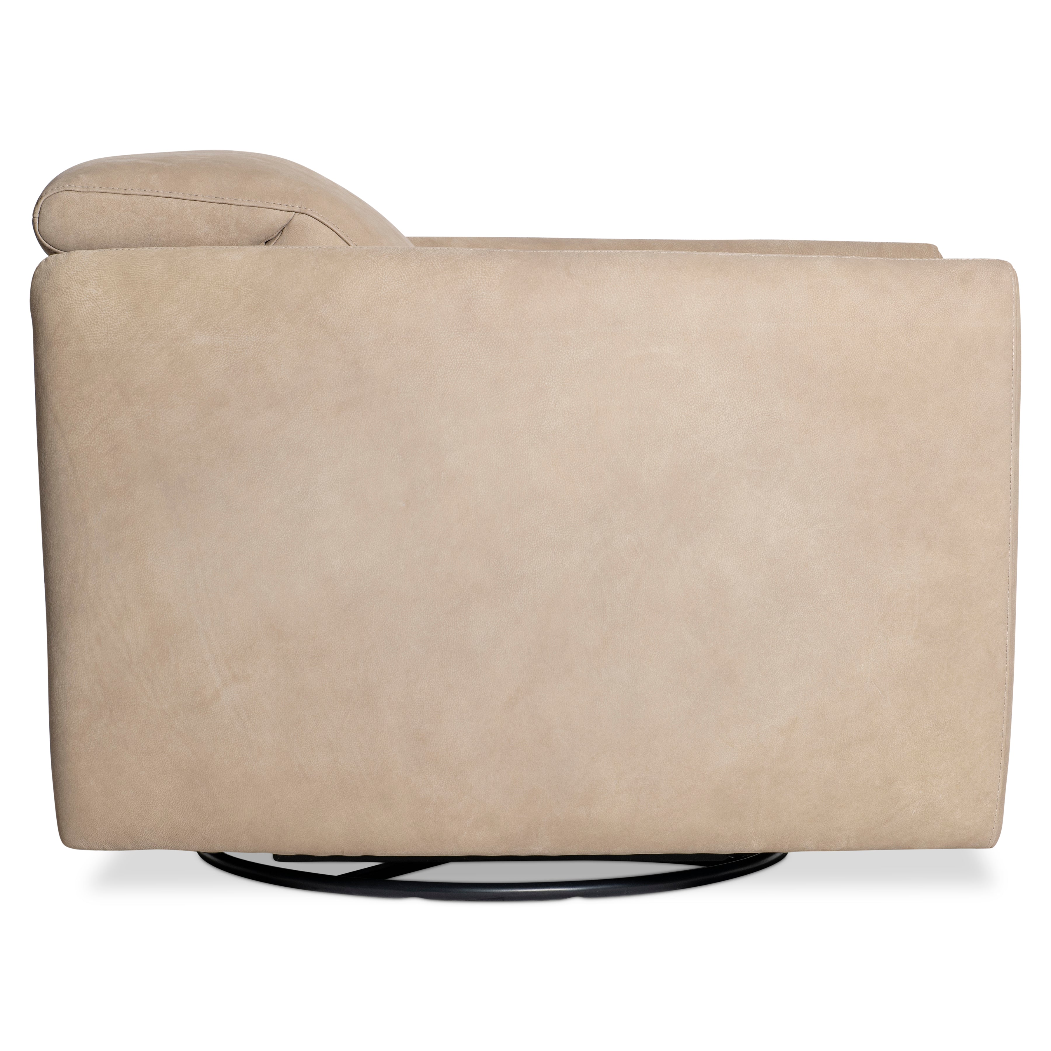 Livvy Leather Power Motion Swivel Chair by Bernhardt