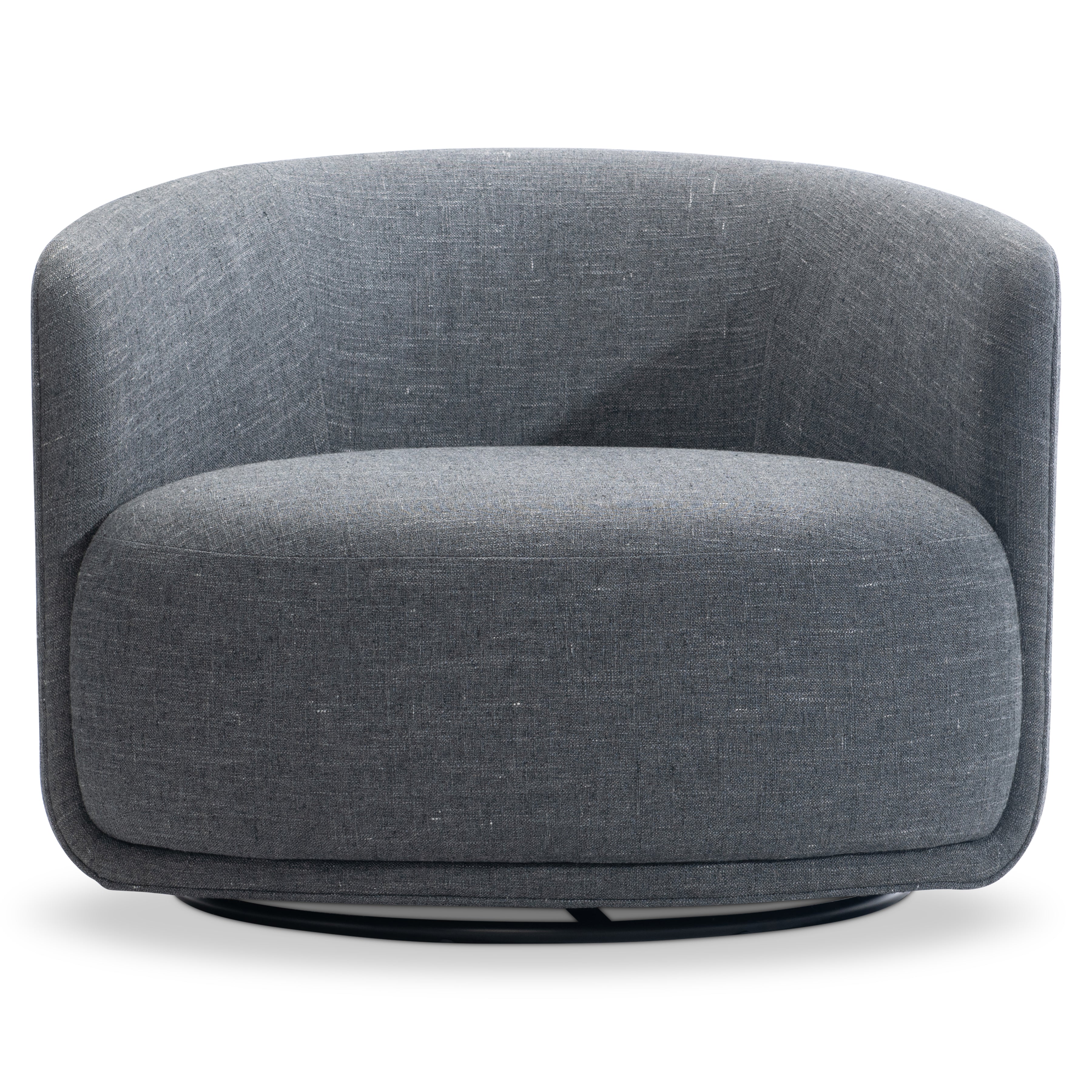 Astrid Fabric Swivel Chair by Bernhardt