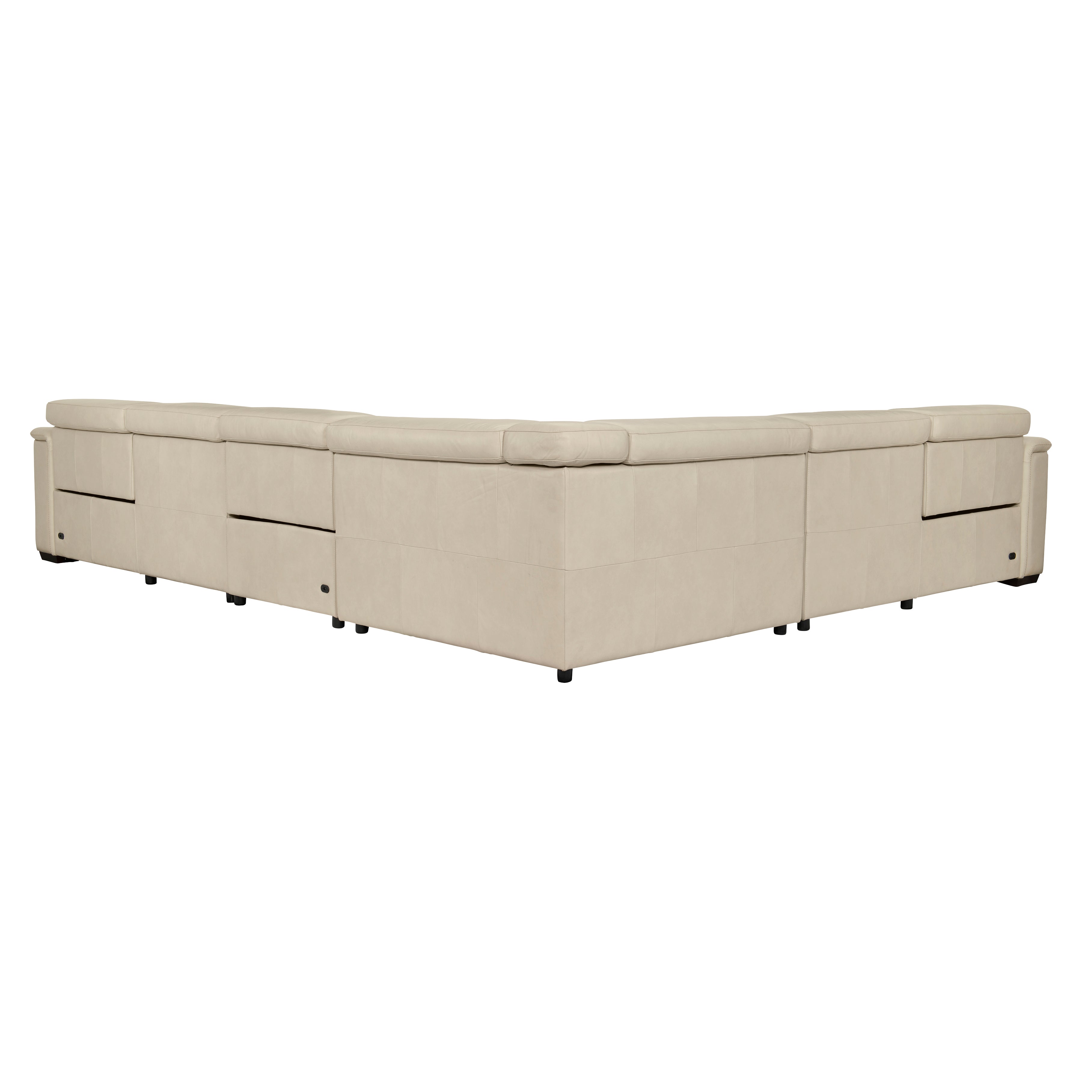 Lioni Leather Power Motion Sectional by Bernhardt