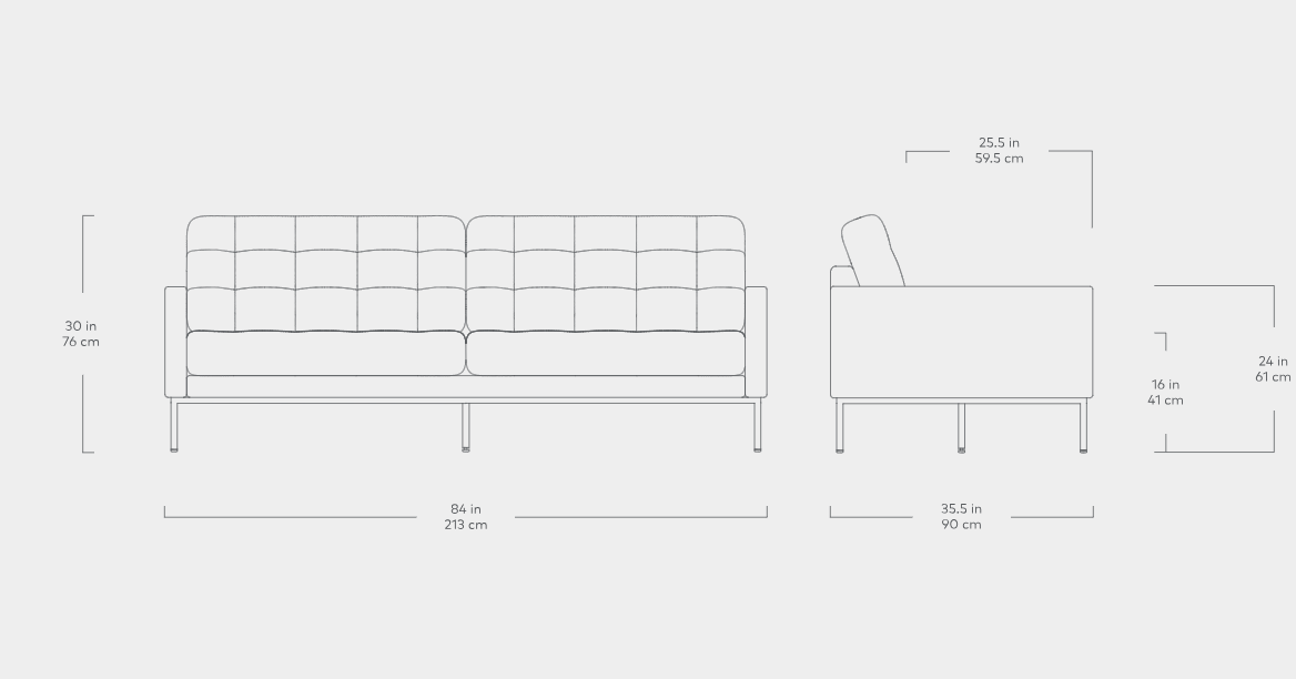 Towne Sofa Sofa Gus*     Four Hands, Mid Century Modern Furniture, Old Bones Furniture Company, Old Bones Co, Modern Mid Century, Designer Furniture, https://www.oldbonesco.com/