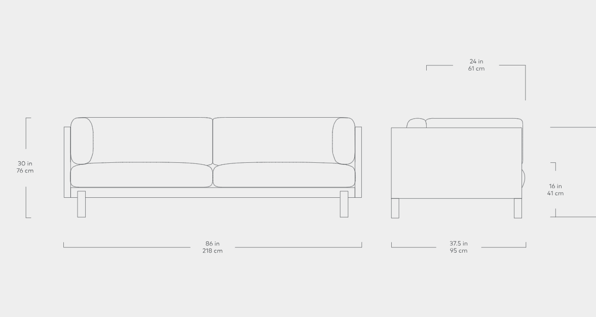 Silverlake Sofa Sofa Gus*     Four Hands, Mid Century Modern Furniture, Old Bones Furniture Company, Old Bones Co, Modern Mid Century, Designer Furniture, https://www.oldbonesco.com/