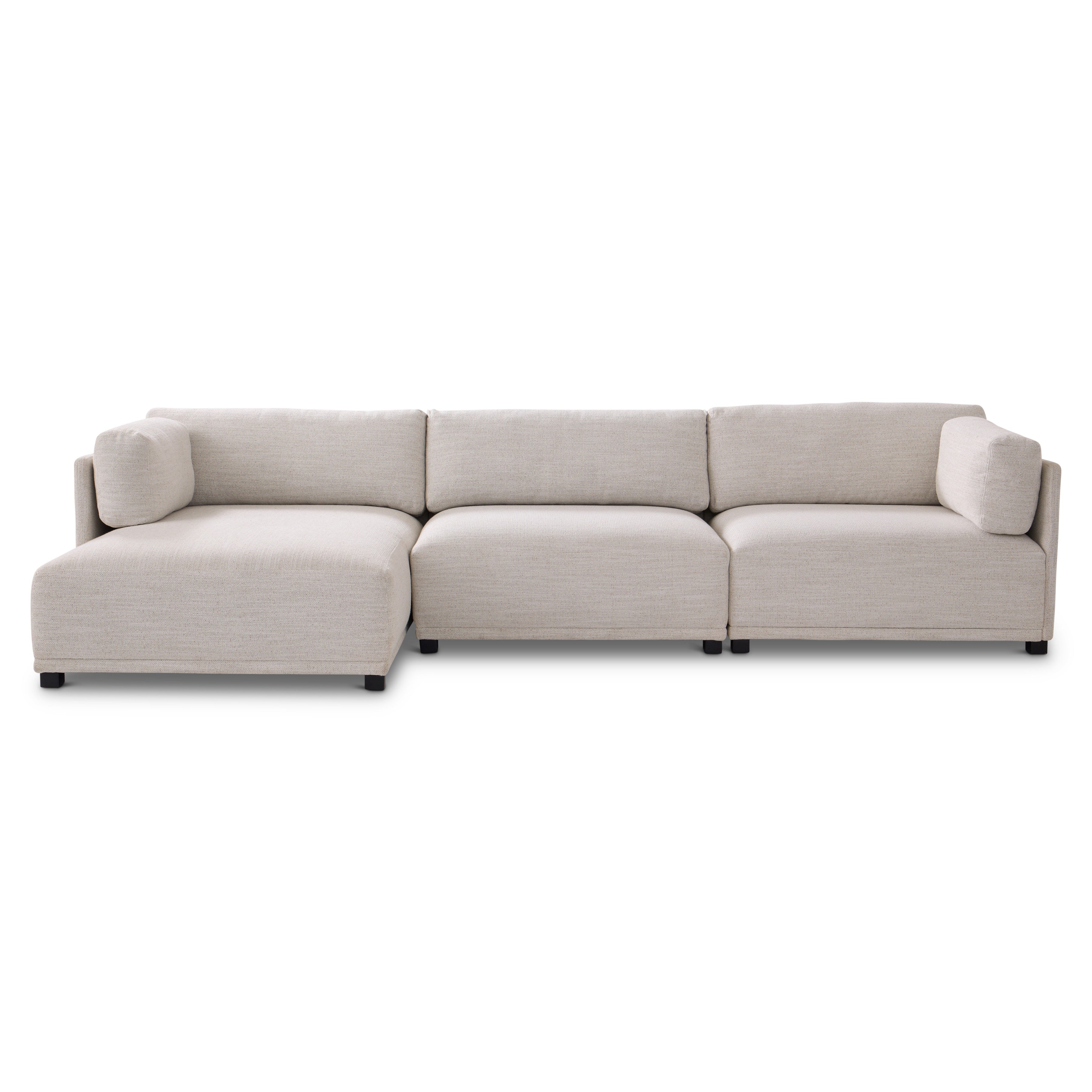 Parker 3 Piece Fabric Sectional by Bernhardt