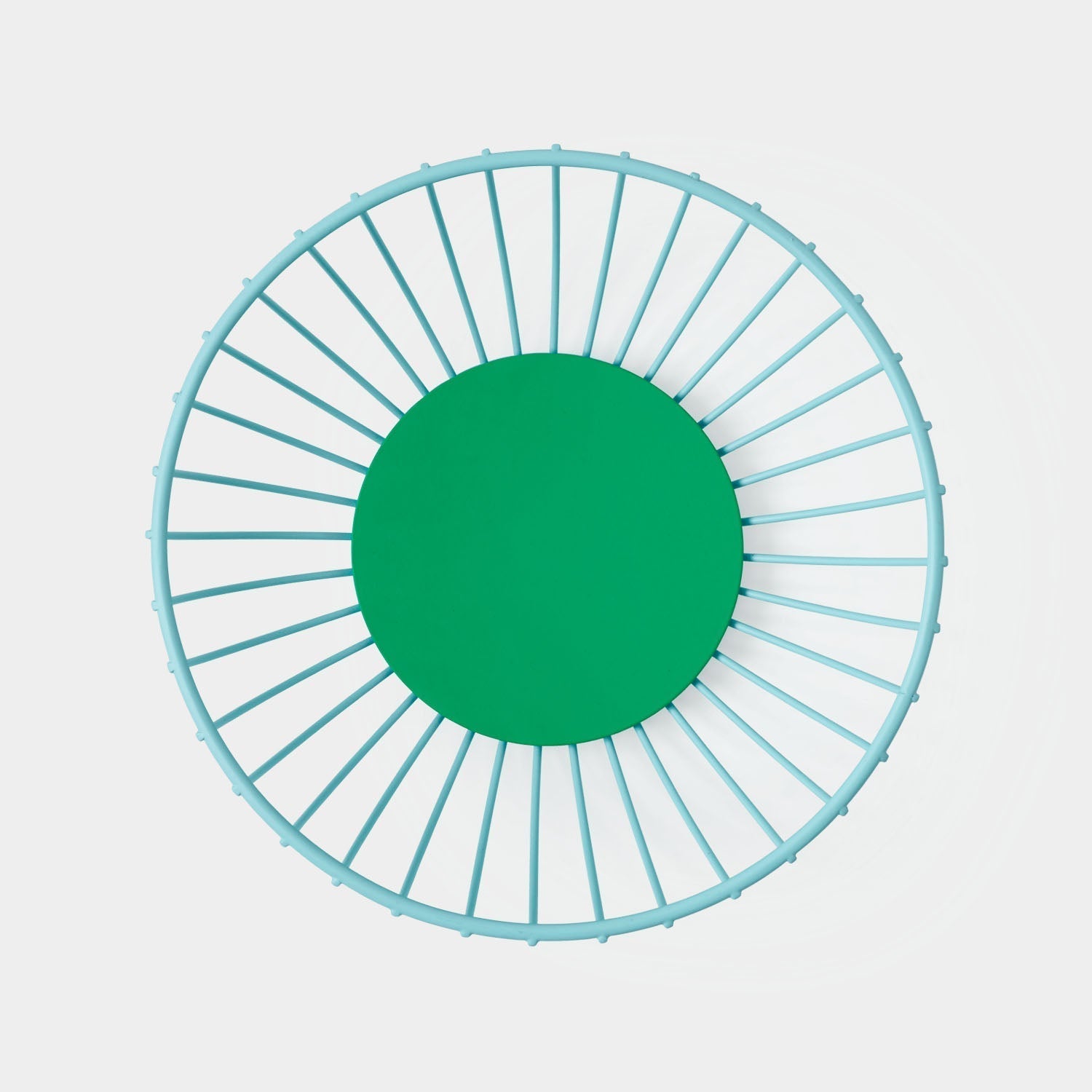 OCTAEVO Iris Wire Basket Small - Light Blue