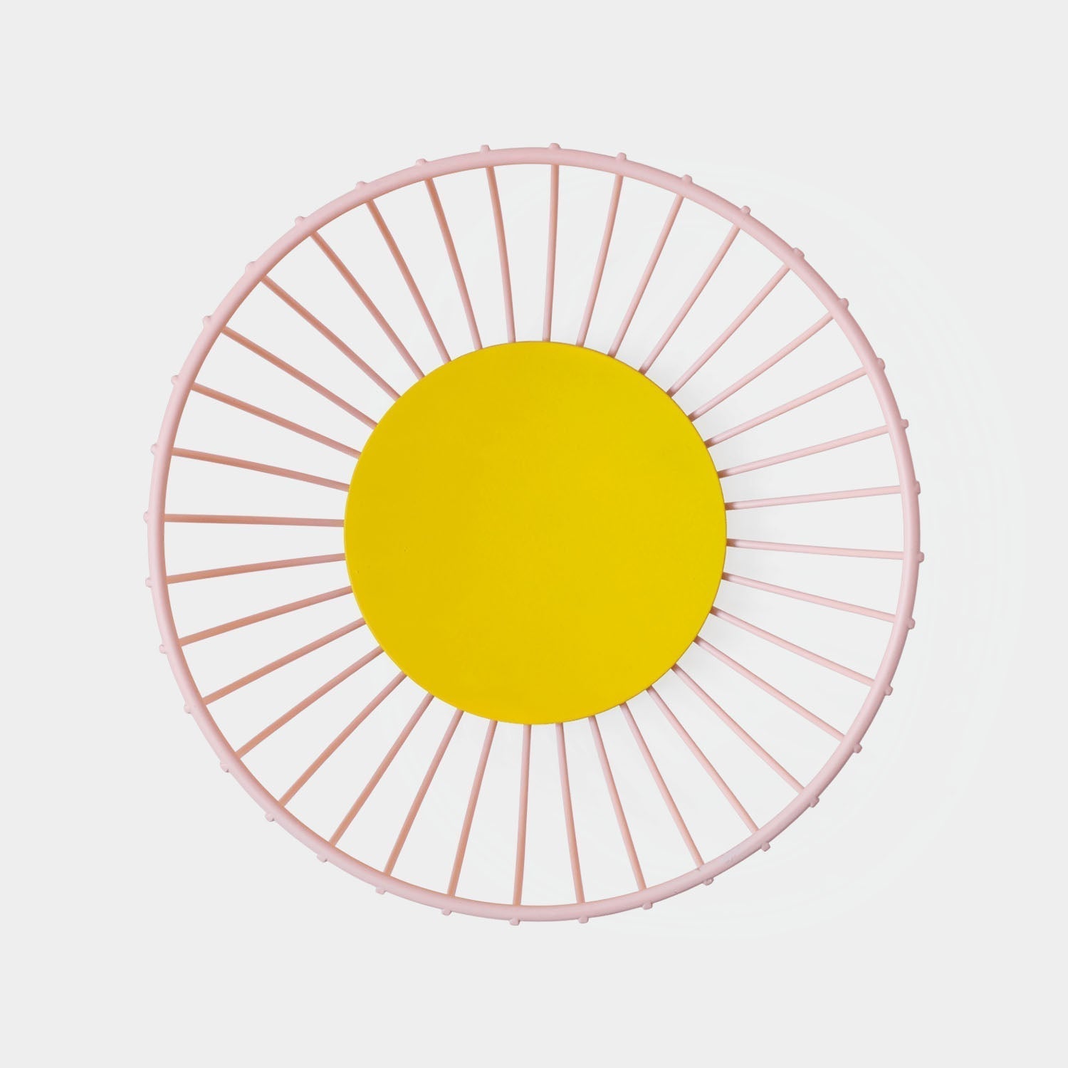 OCTAEVO Iris Wire Basket Small - Pink