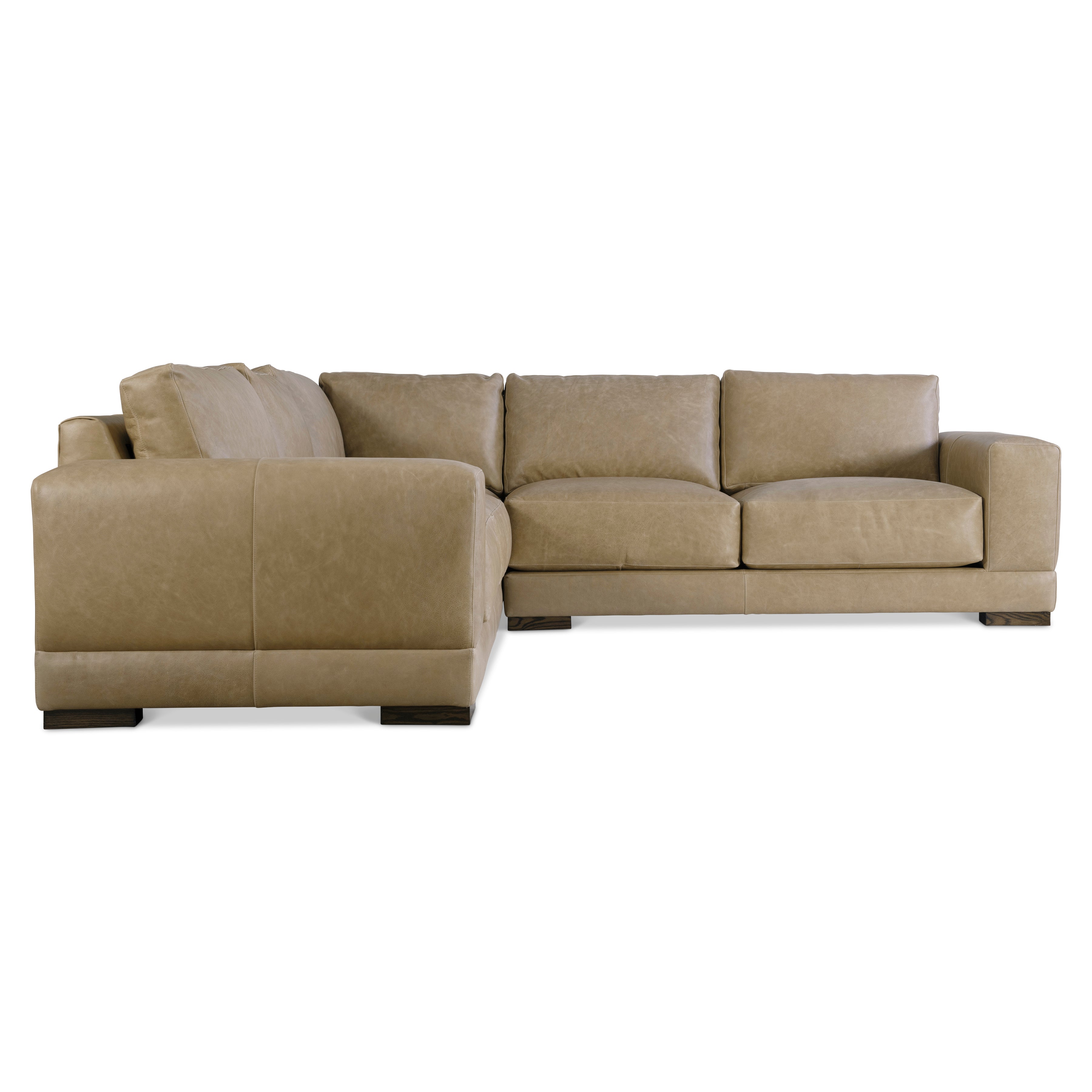 Lars Leather 3-Piece Sectional by Bernhardt