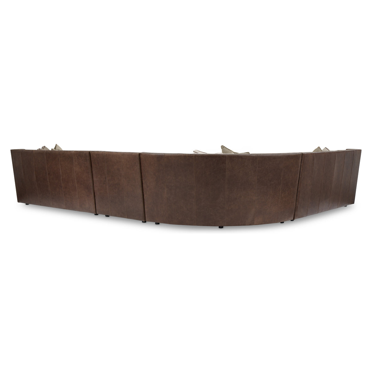 Candace 4 Piece Leather Sectional by Bernhardt