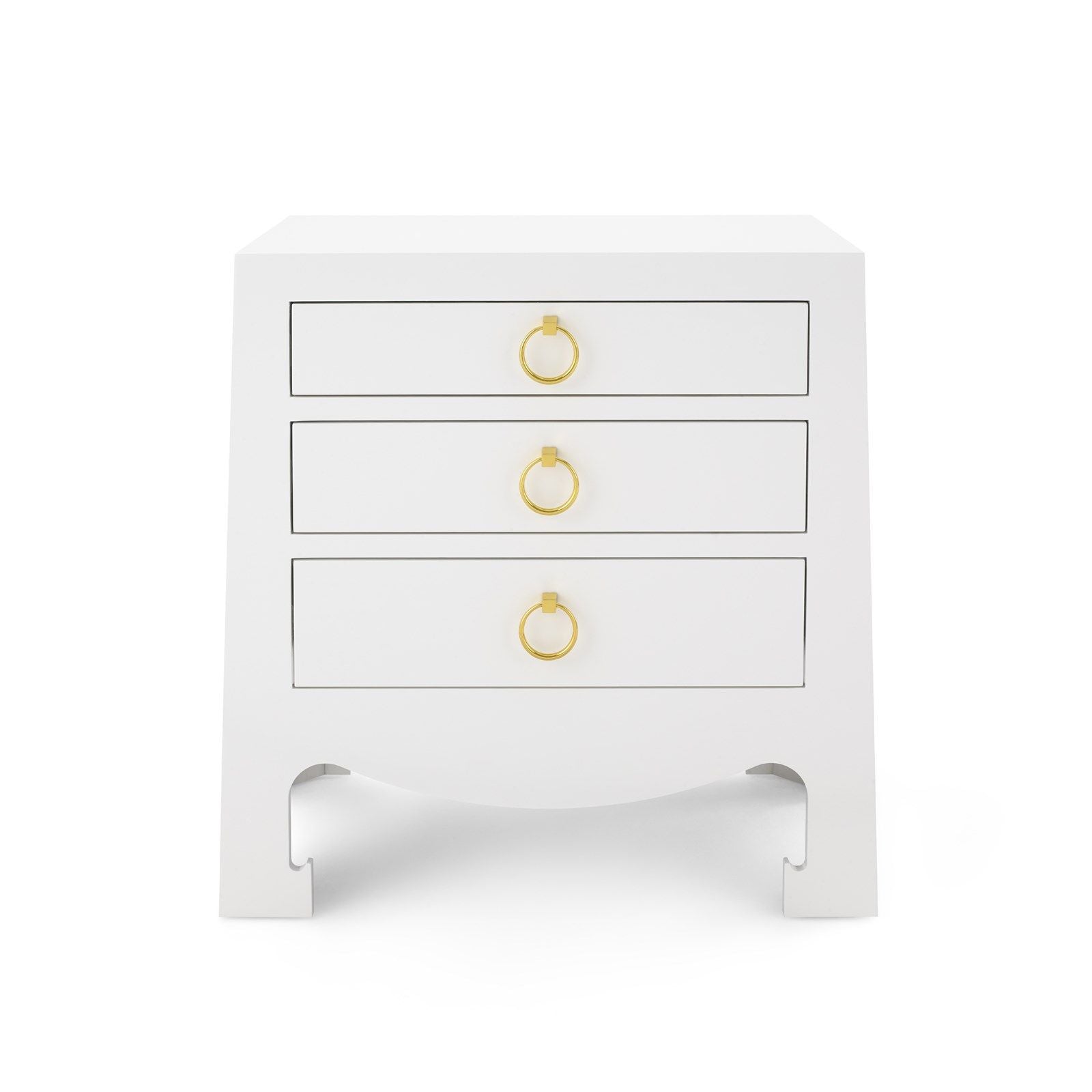 Jacqui 3-Drawer Side Table Side & End Tables Villa & House Chiffon White, Lacquered Wood , Black Friday Sale Villa & House Furniture Sale, Old Bones Co, Mid Century Furniture Sale, Four Hands Furniture, Black Friday Sale Jacqui 3-Drawer Side Table,Gus Sale, Perigold Jacqui 3-Drawer Side Table Side & End Tables Black Friday Sale , Perigold Sale Jacqui 3-Drawer Side Table,Jacqui 3-Drawer Side Table Lulu and Georgia, Burke Decor Sale Jacqui 3-Drawer Side Table, www.oldbonesco.com