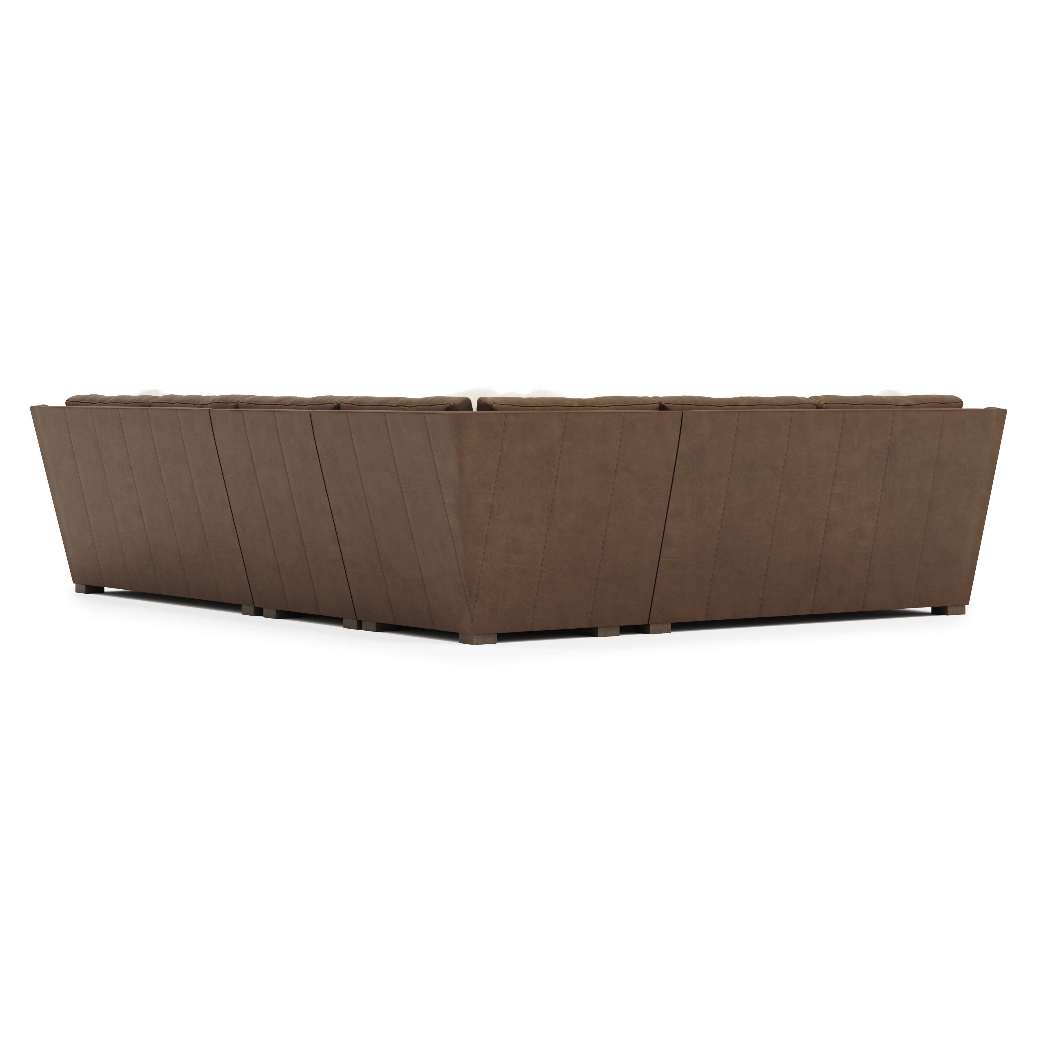 Ventura Leather 4-Piece Sectional by Bernhardt
