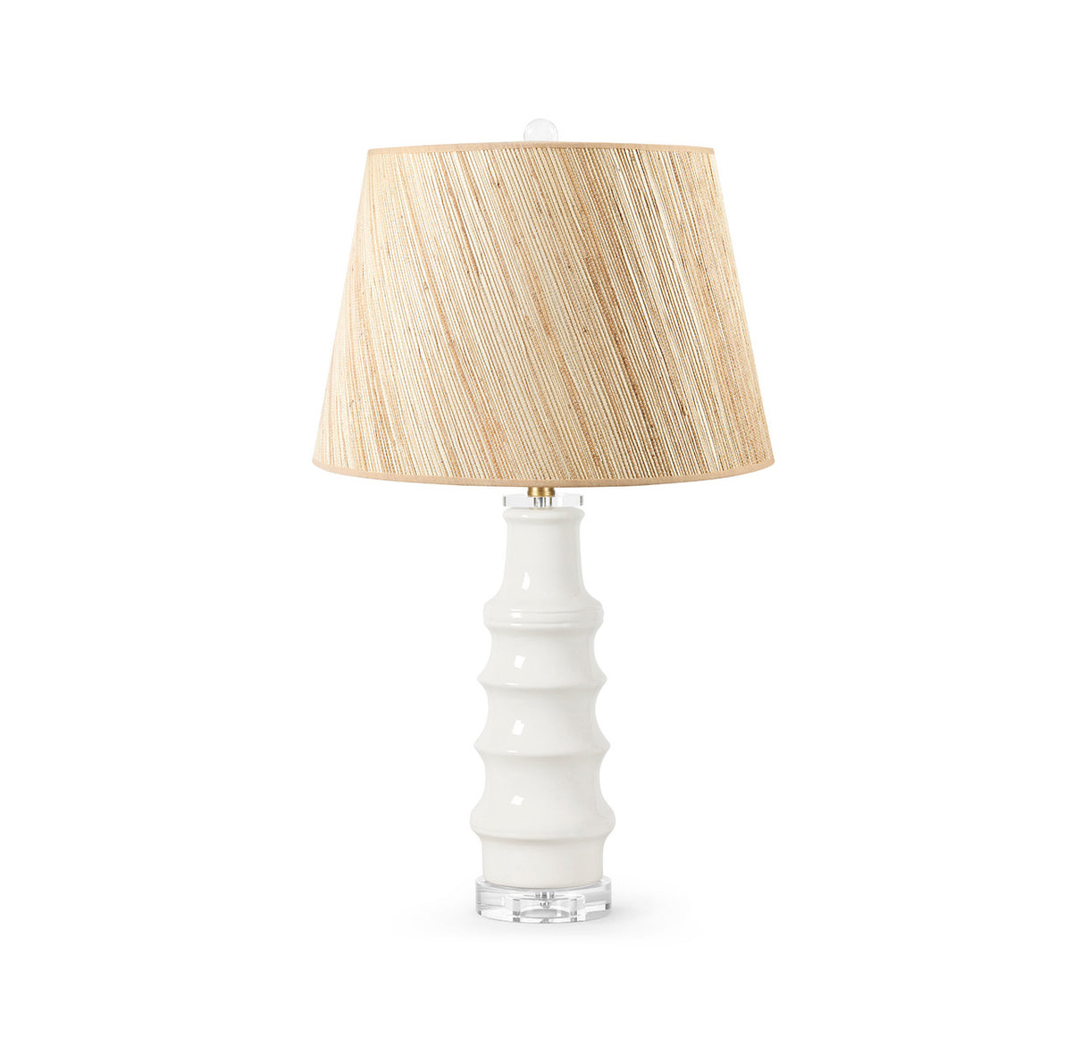 Jesse Lamp with Shade 16-inch Papyrus with Gold