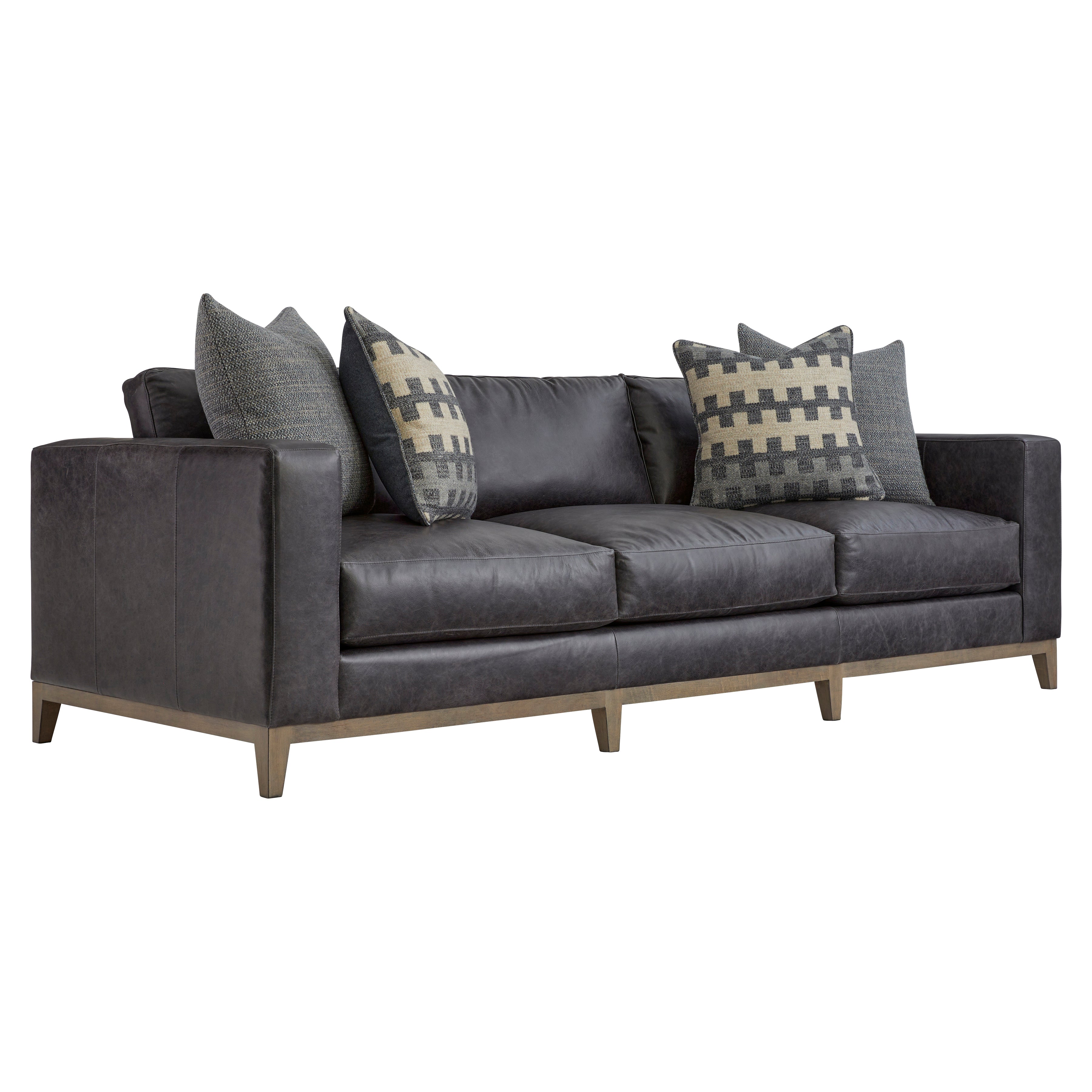 Noel Leather Sofa by Bernhardt
