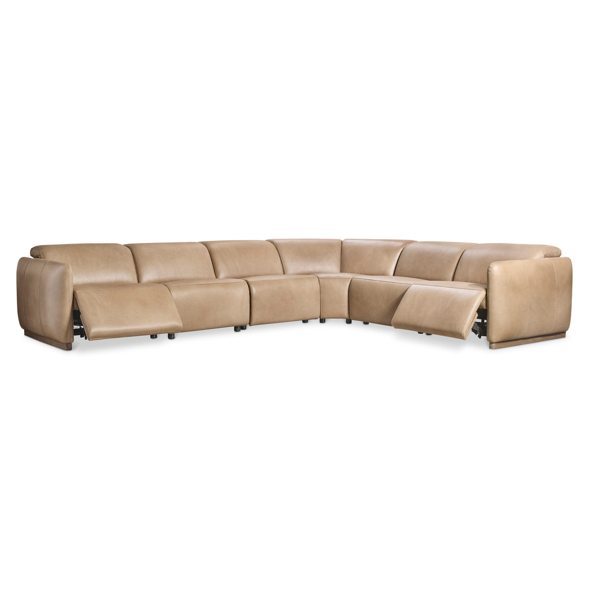 Alta 6-Piece Leather Power Motion Sectional by Bernhardt