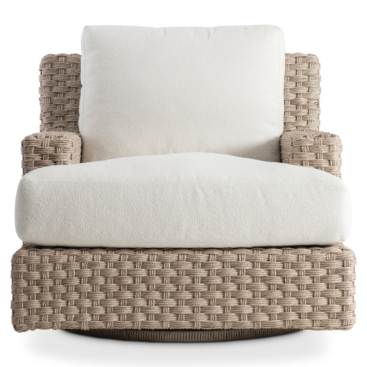 Trieste Outdoor Swivel Chair by Bernhardt