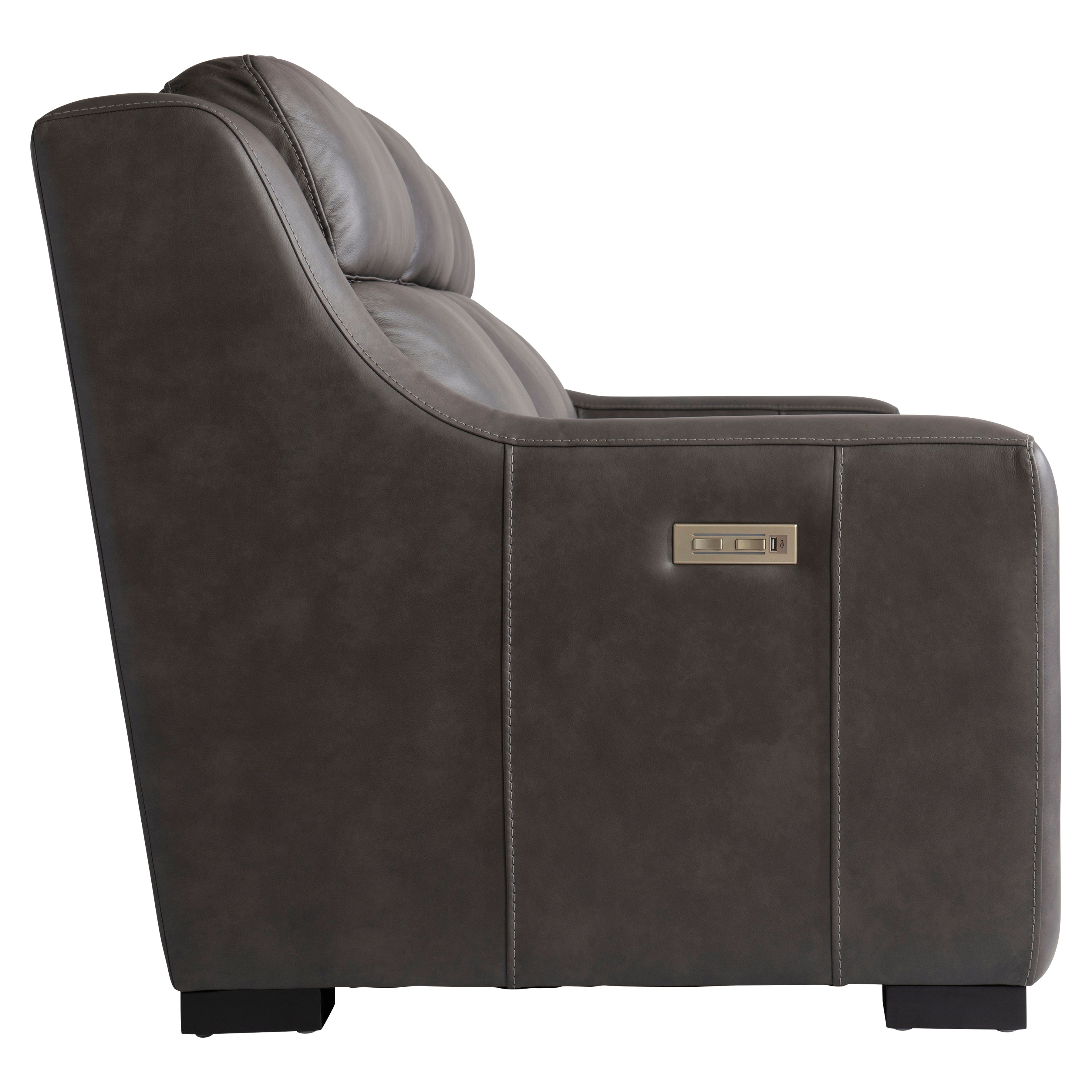 Germain Leather Power Motion Sofa by Bernhardt