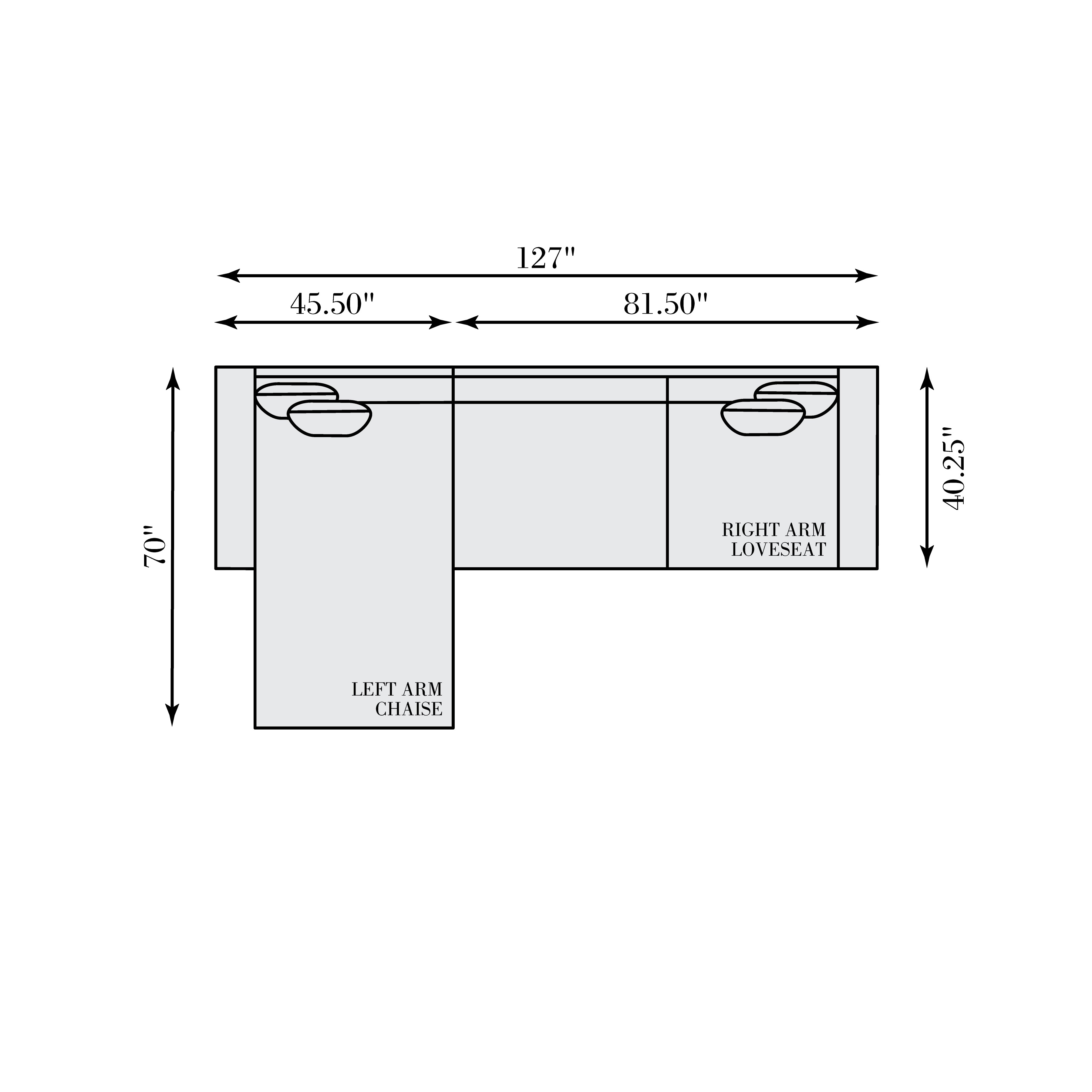 Nest 2-Piece Leather Sectional by Bernhardt