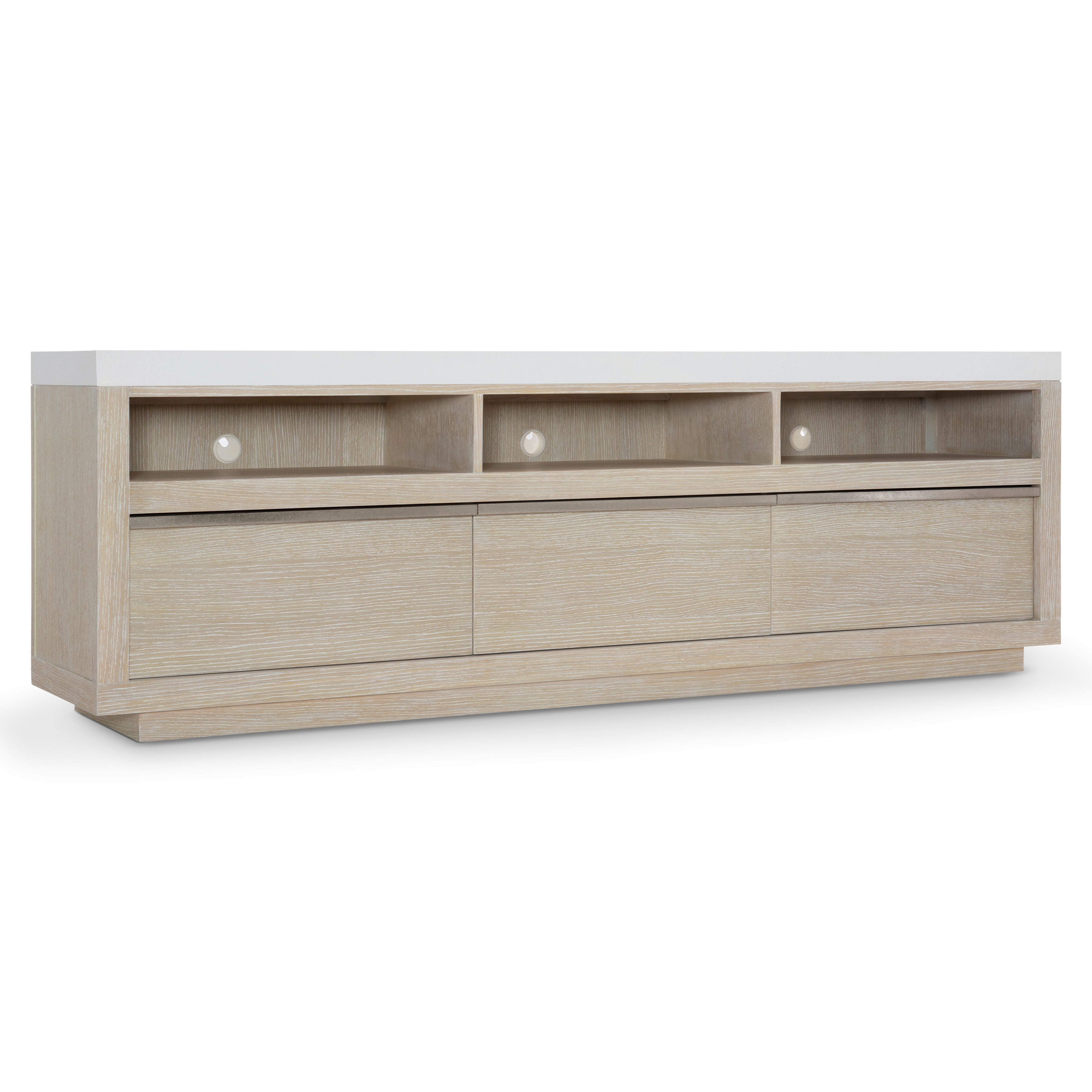 Solaria Entertainment Credenza with 3 Drawers by Bernhardt