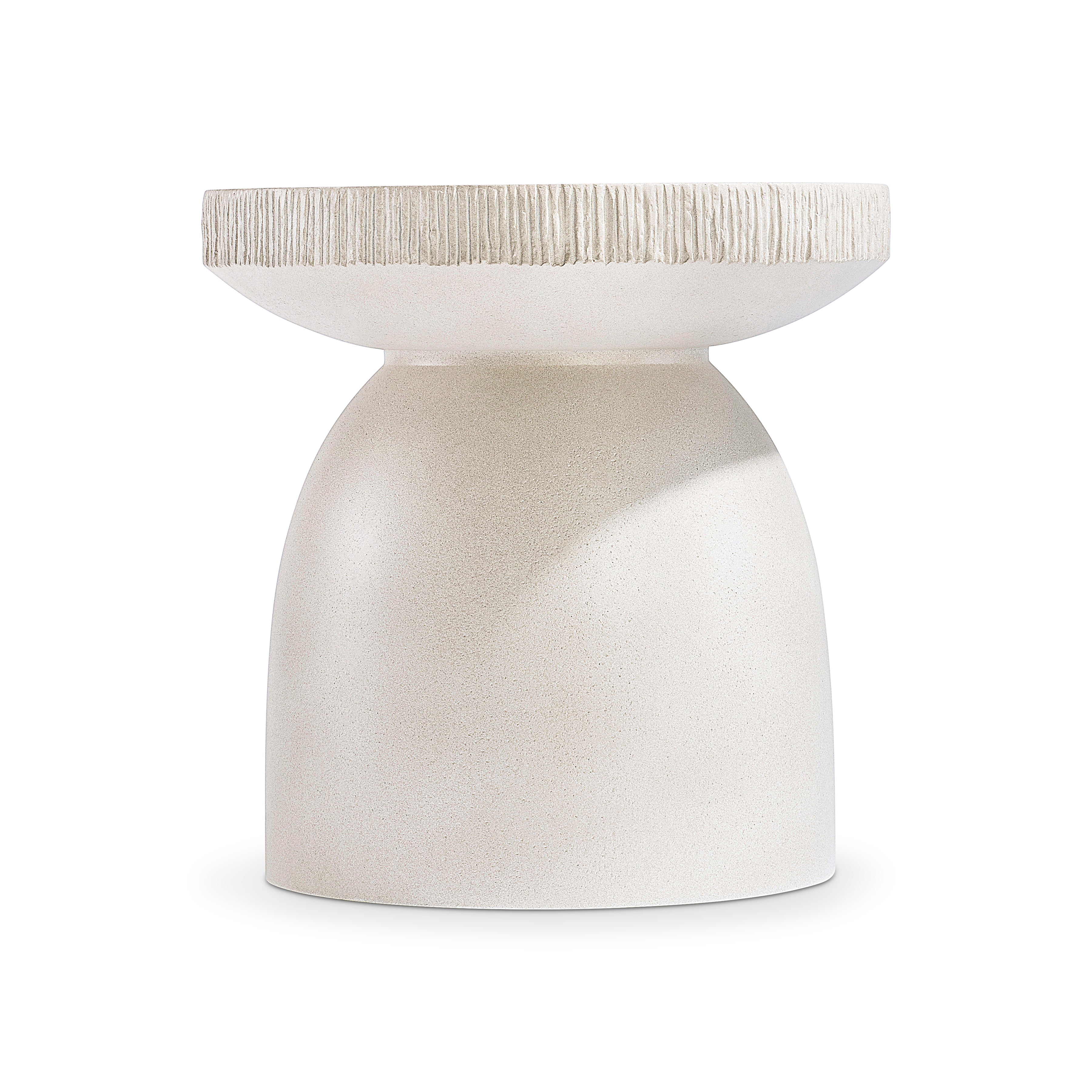 Antibes Pedestal Side Table by Bernhardt