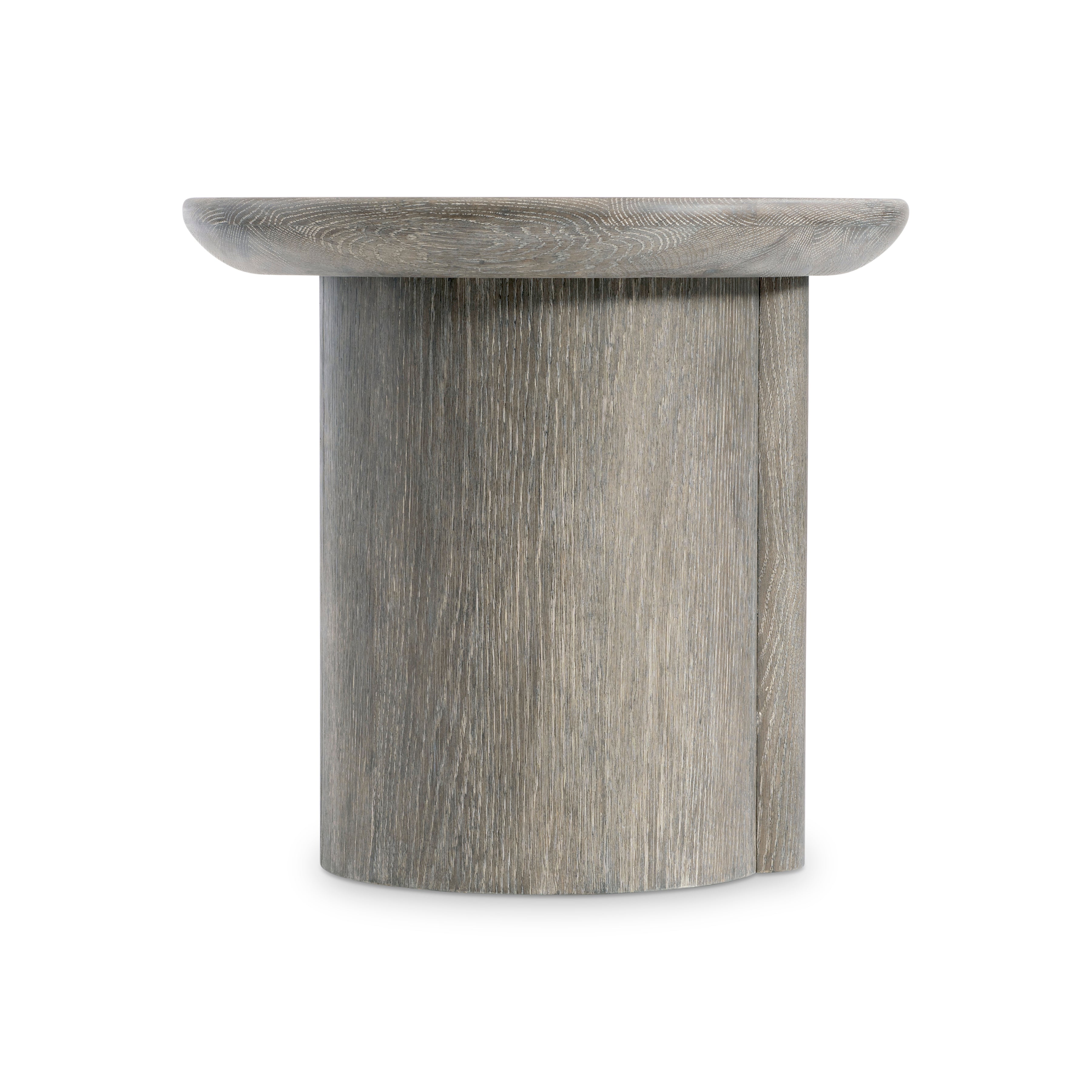 Monolith Round Side Table by Bernhardt