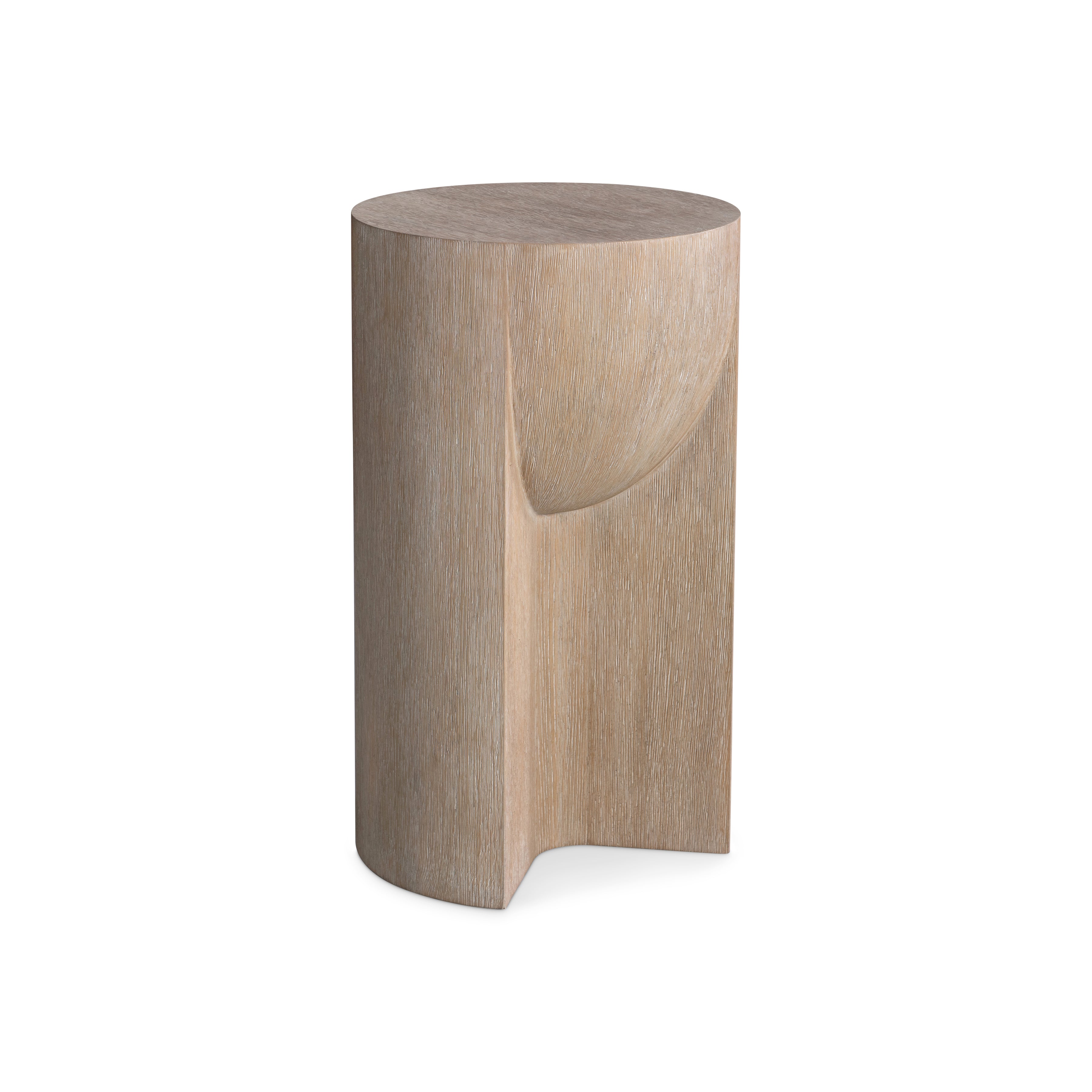 Loggia Round Side Table by Bernhardt
