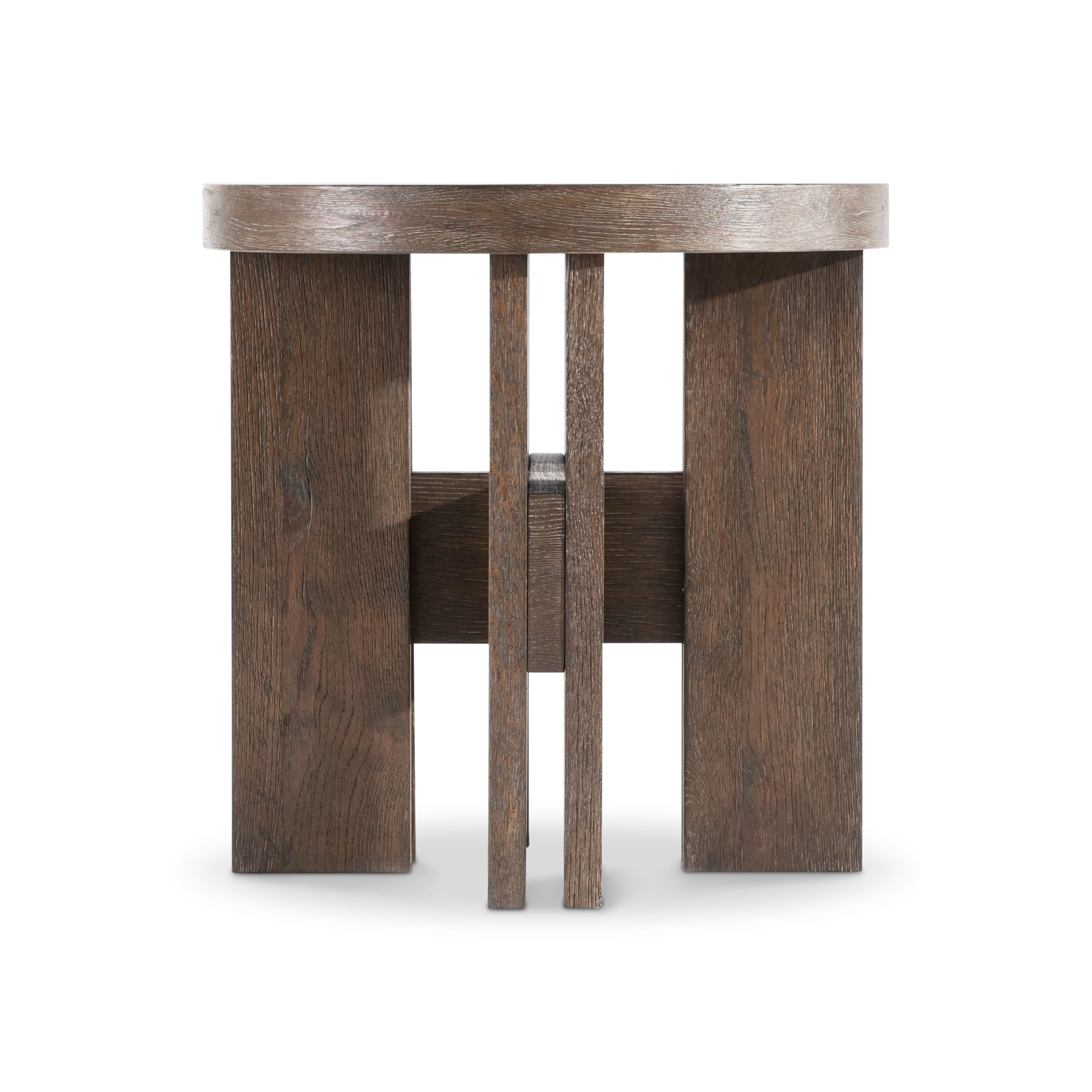 Outline Round Side Table by Bernhardt