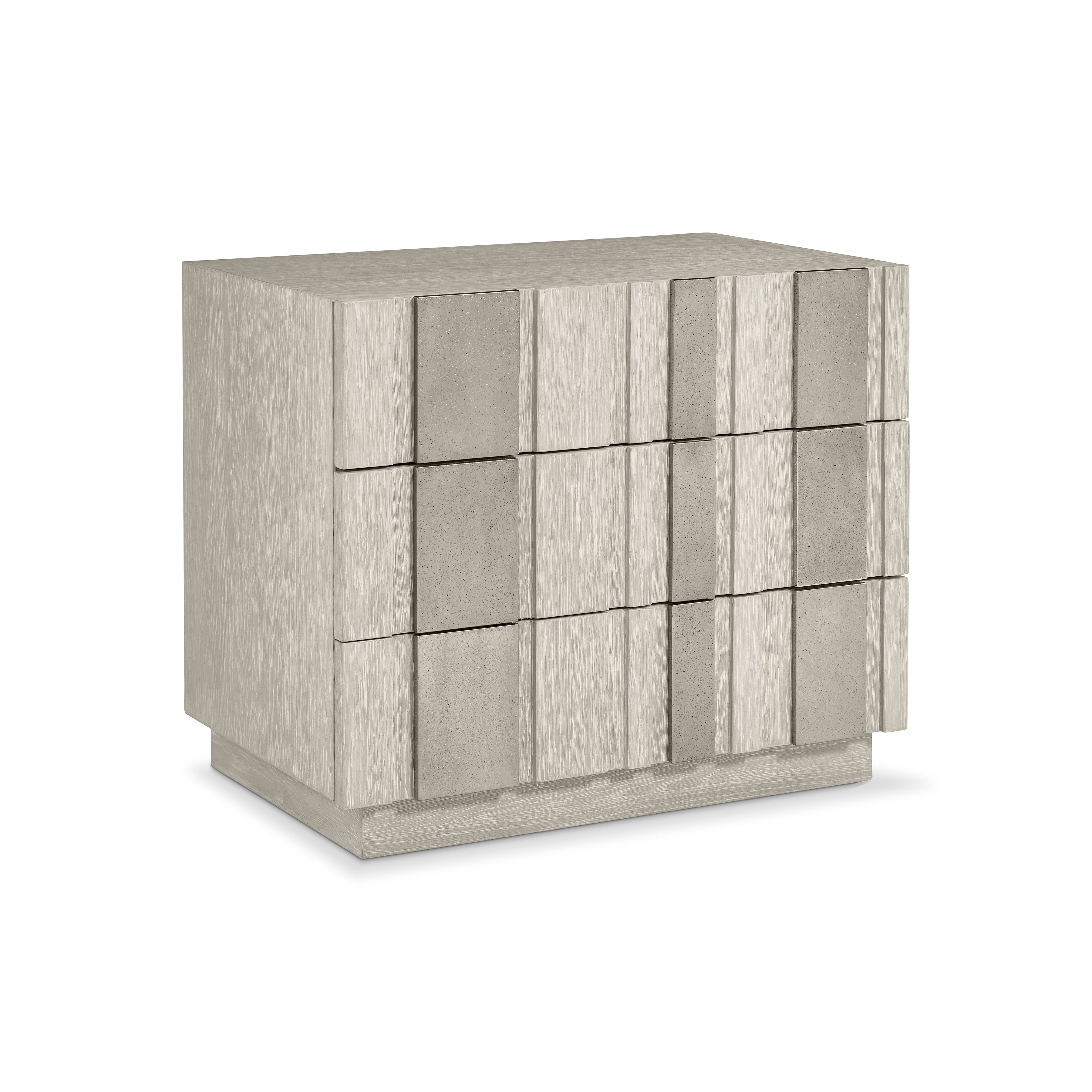 Tempo 3 Drawer Nightstand by Bernhardt