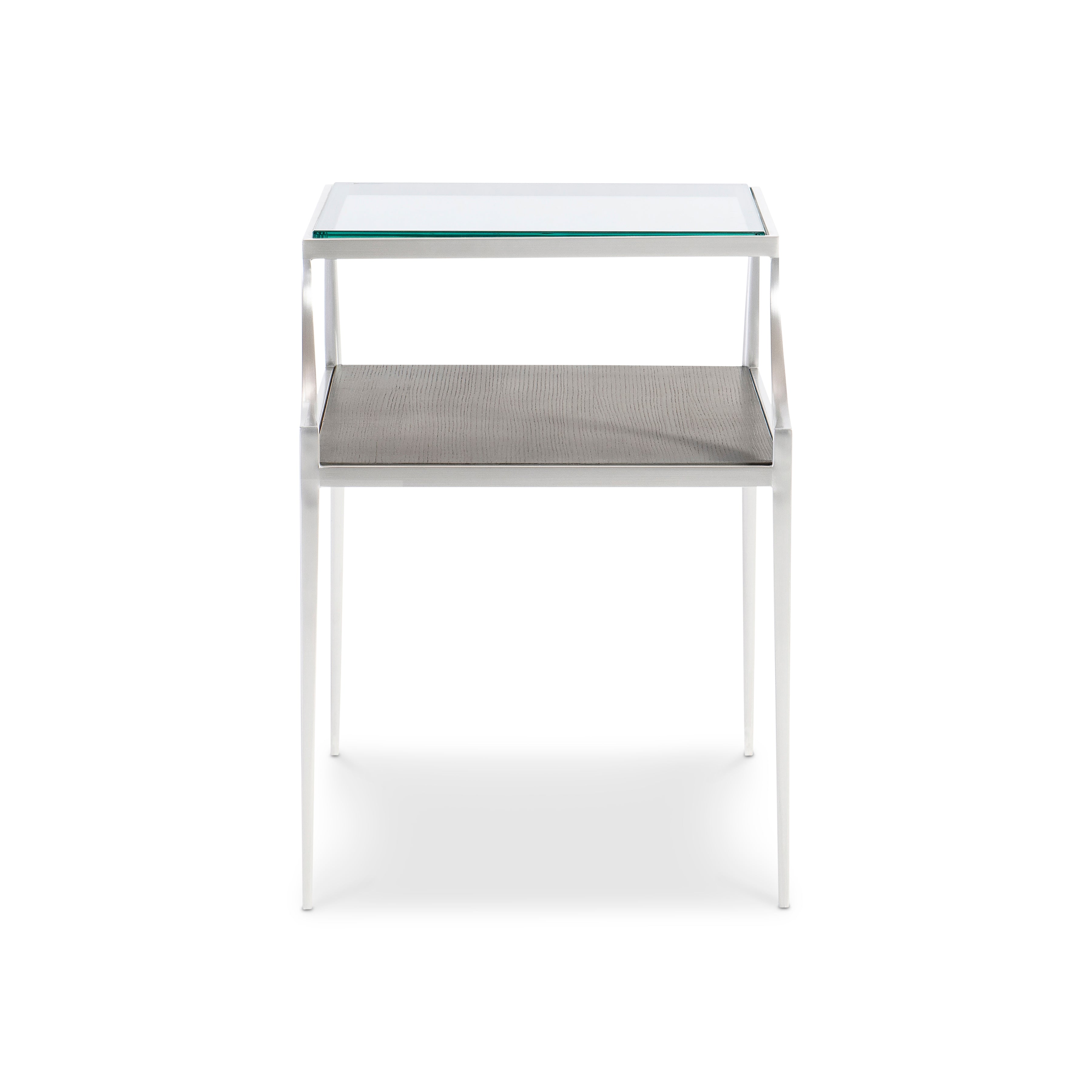 Cornelia Glass Side Table by Bernhardt